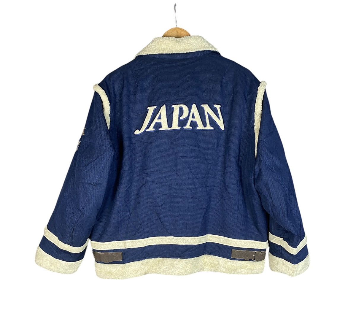 Mizuno 90s Mizuno Nagano Japan Olympic Team Sherpa Jacket Size US M / EU 48-50 / 2 - 3 Thumbnail