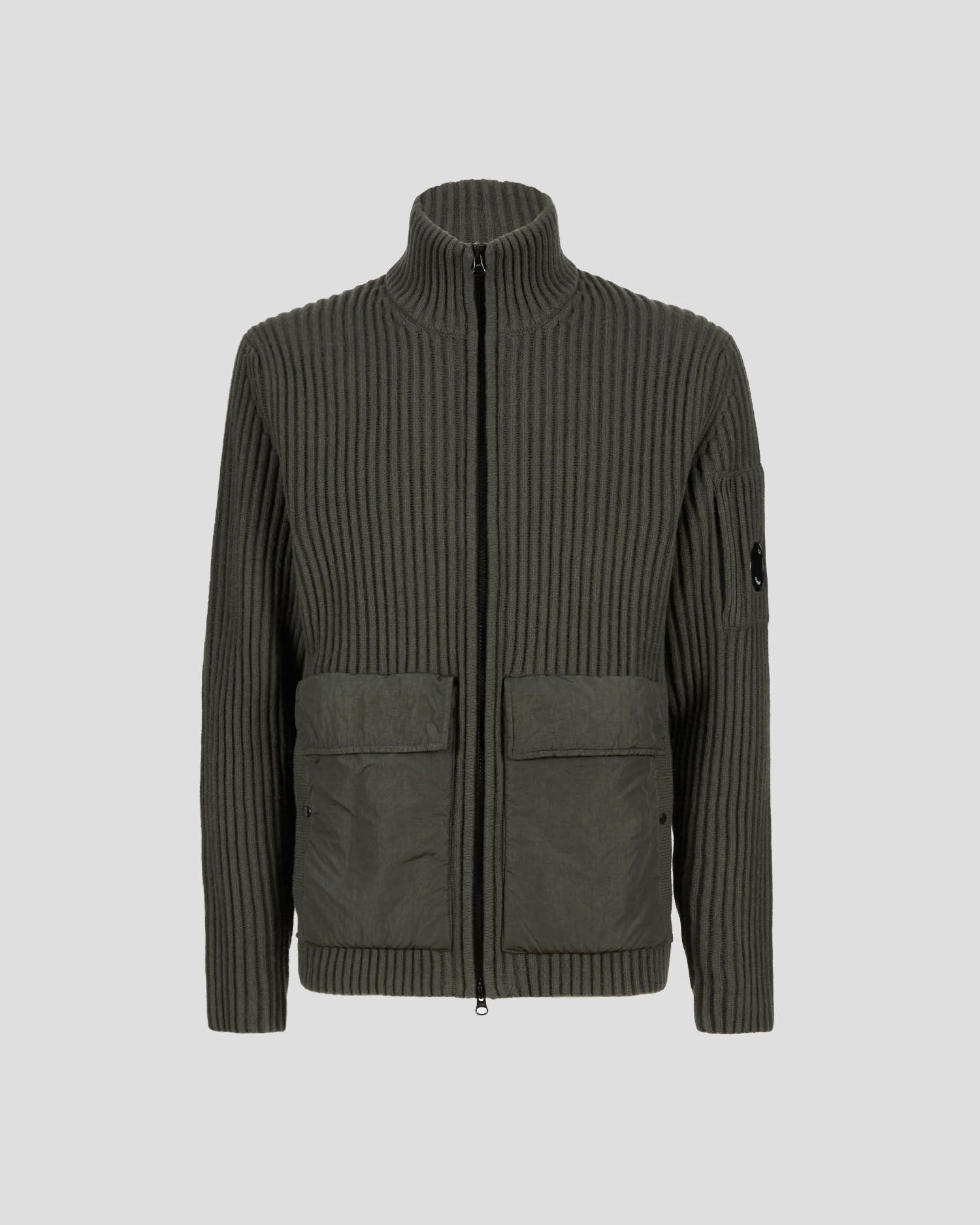 C.P. Company o1y1224 Cardigan in Dark Green Size US L / EU 52-54 / 3 - 1 Thumbnail