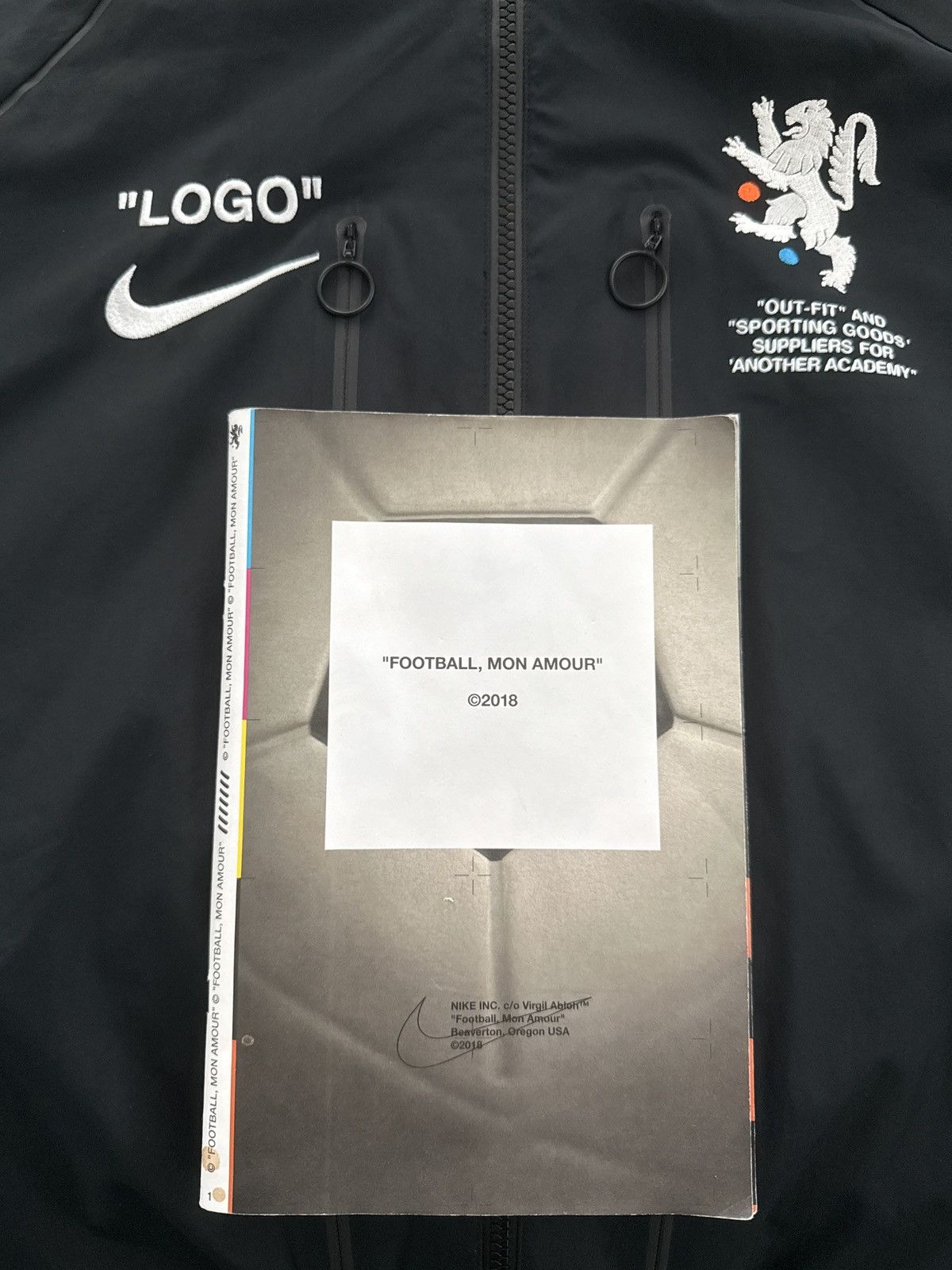 Nike × Off-White × Virgil Abloh Nike Lab Off White Mercurial NRG Track Jacket Size Medium Size US M / EU 48-50 / 2 - 9 Thumbnail