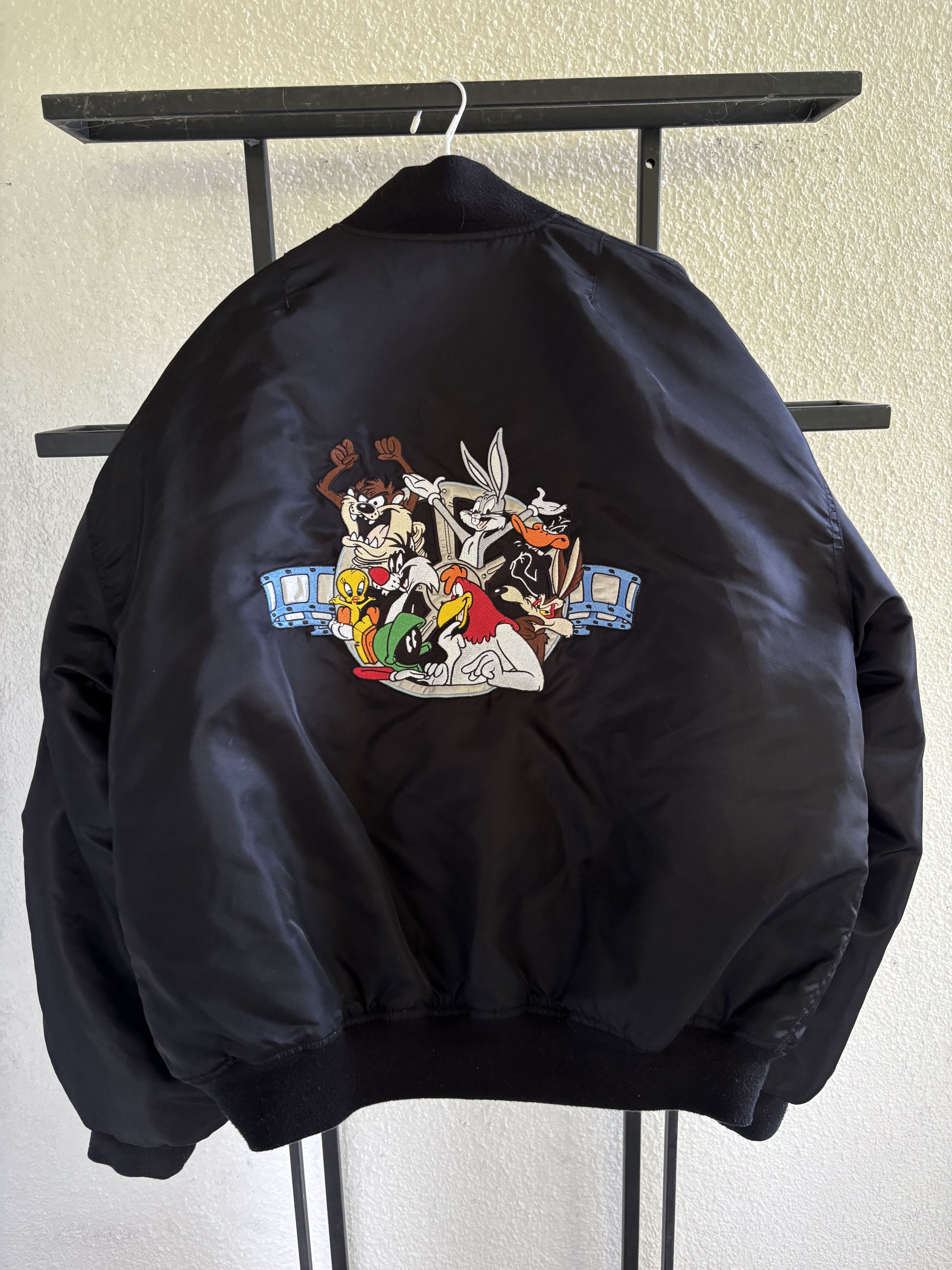 Junya Watanabe VTG RAF SIMONS TYPE! LOONEY TUNES BOMBER JACKET Size US M / EU 48-50 / 2 - 2 Thumbnail