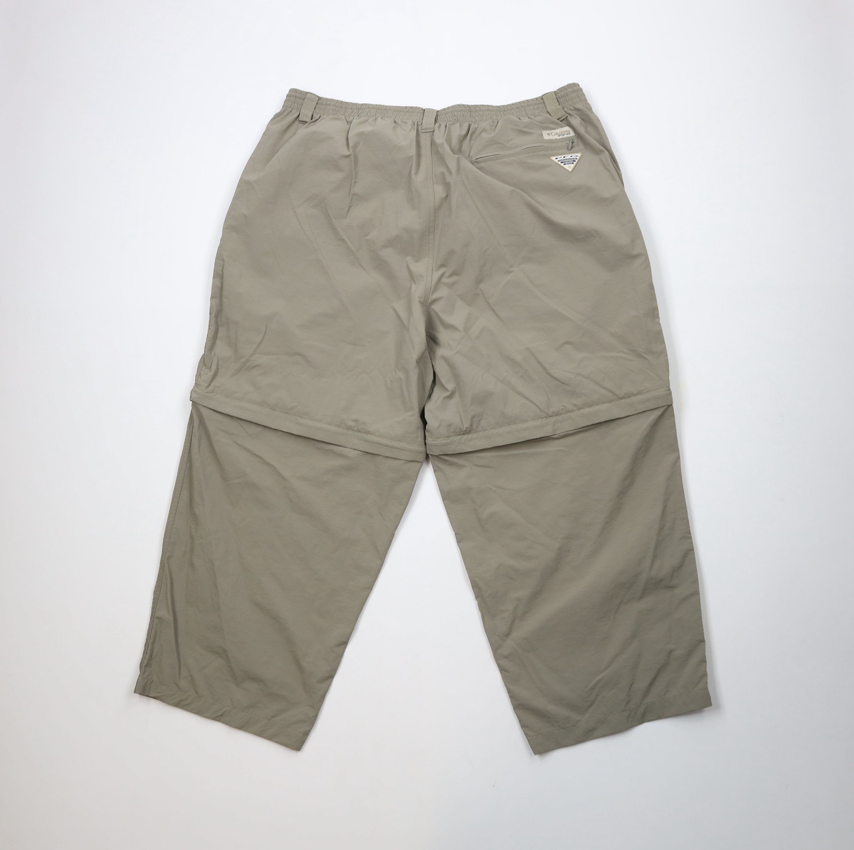 Columbia × Vintage Vintage Y2K Columbia PFG Wide Leg Cargo Pants Shorts Green Size US 40 / EU 56 - 10 Thumbnail