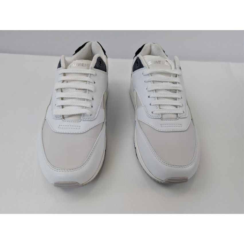 Saint Laurent Paris o1rshd1 Q:3 / Bump 15 Low-Top Sneaker Blanc Optique / Soft A Size US 10 / EU 43 - 9 Thumbnail