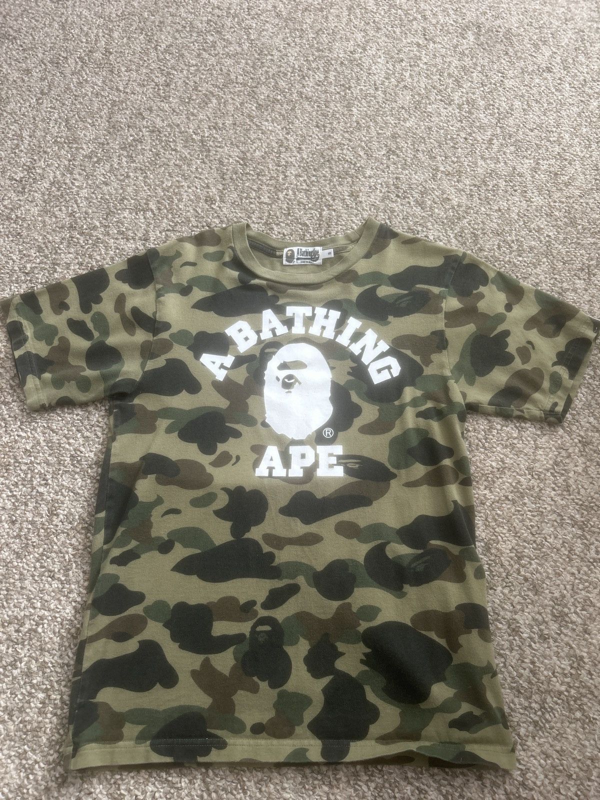 Bape Bape camo tee Size US S / EU 44-46 / 1 - 1 Thumbnail