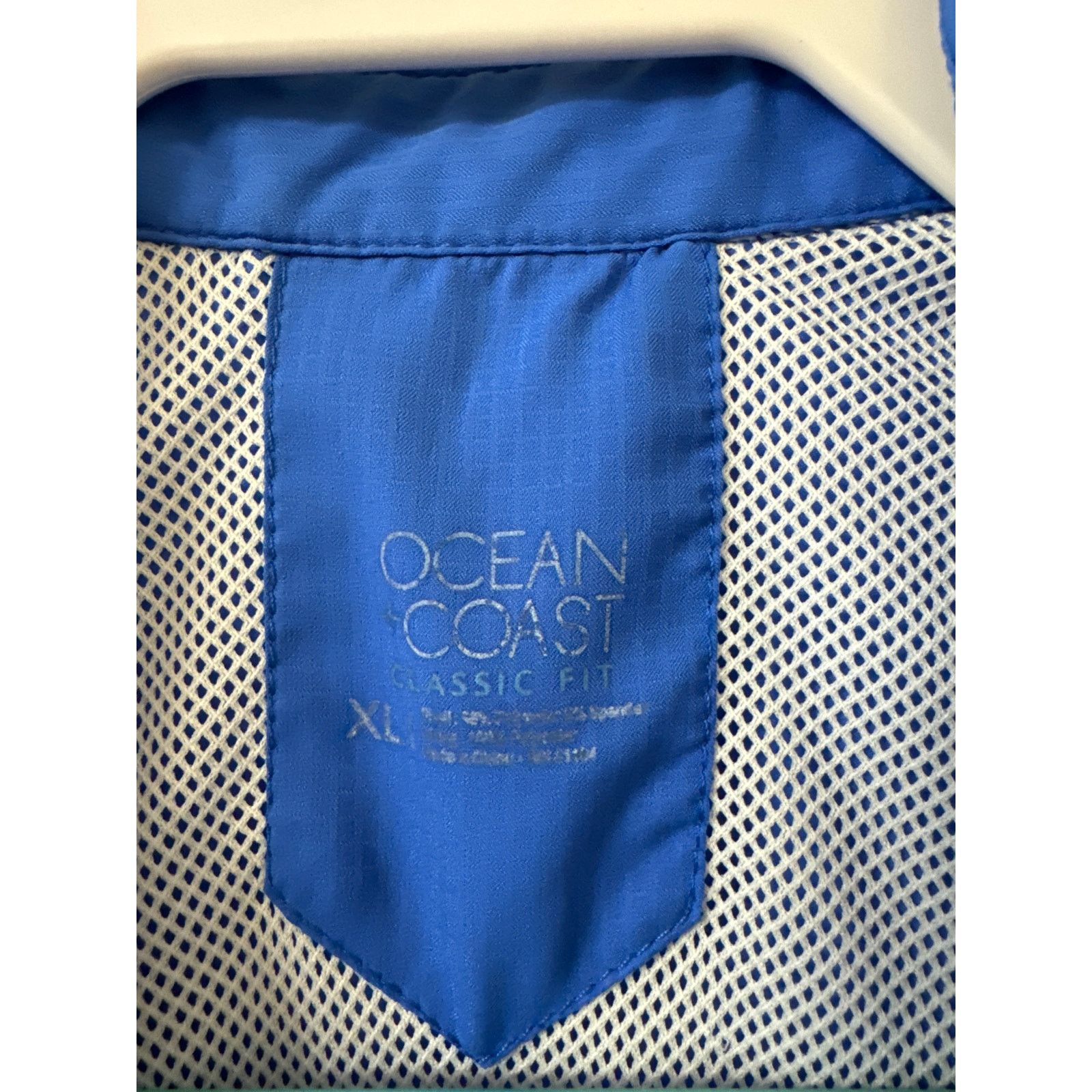 Other Ocean Coast Classic Fit XL Fishing Shirt Long Sleeves Vented Size US XL / EU 56 / 4 - 4 Thumbnail