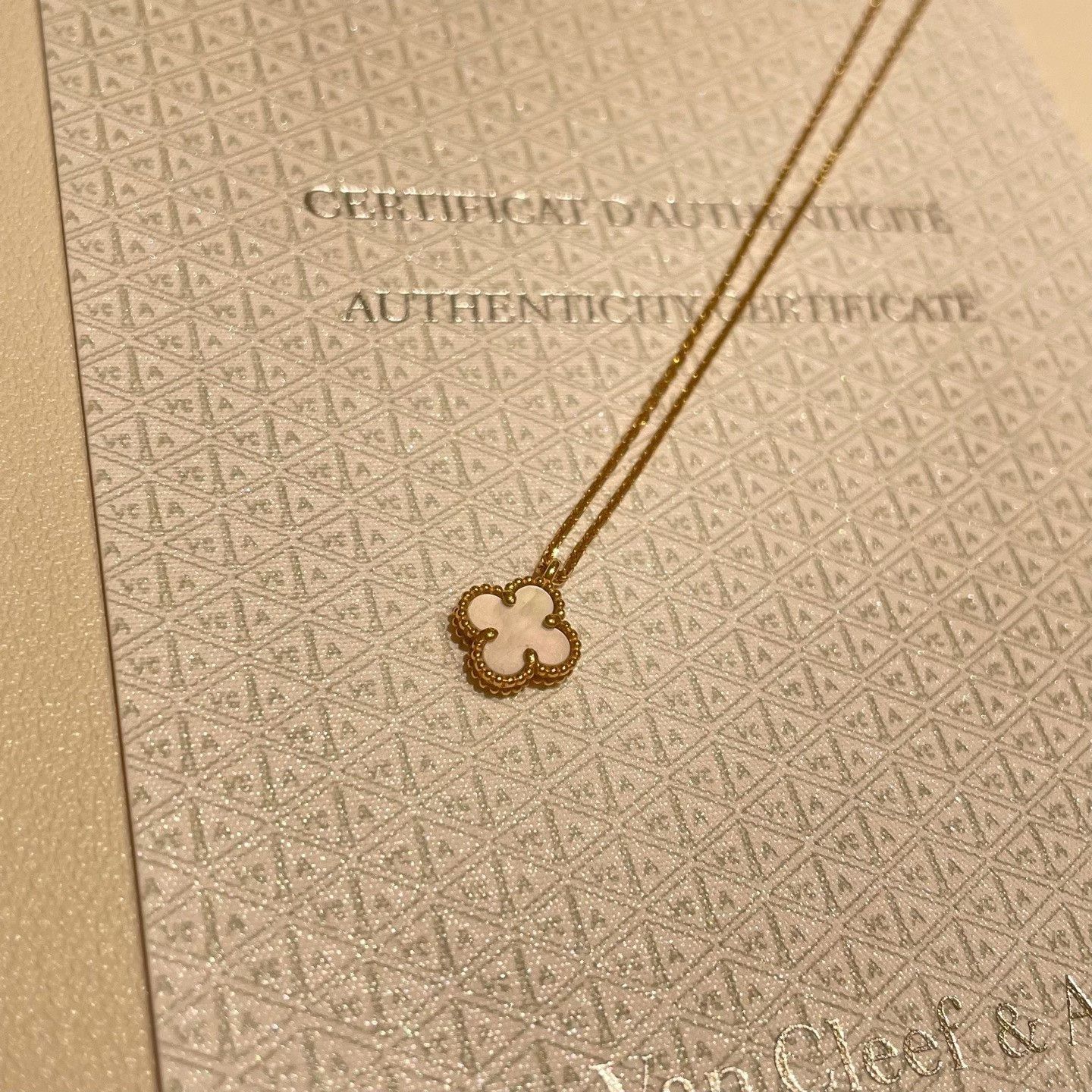 Van Cleef & Arpels Small Clover Necklace, Women's — image 2 of 6