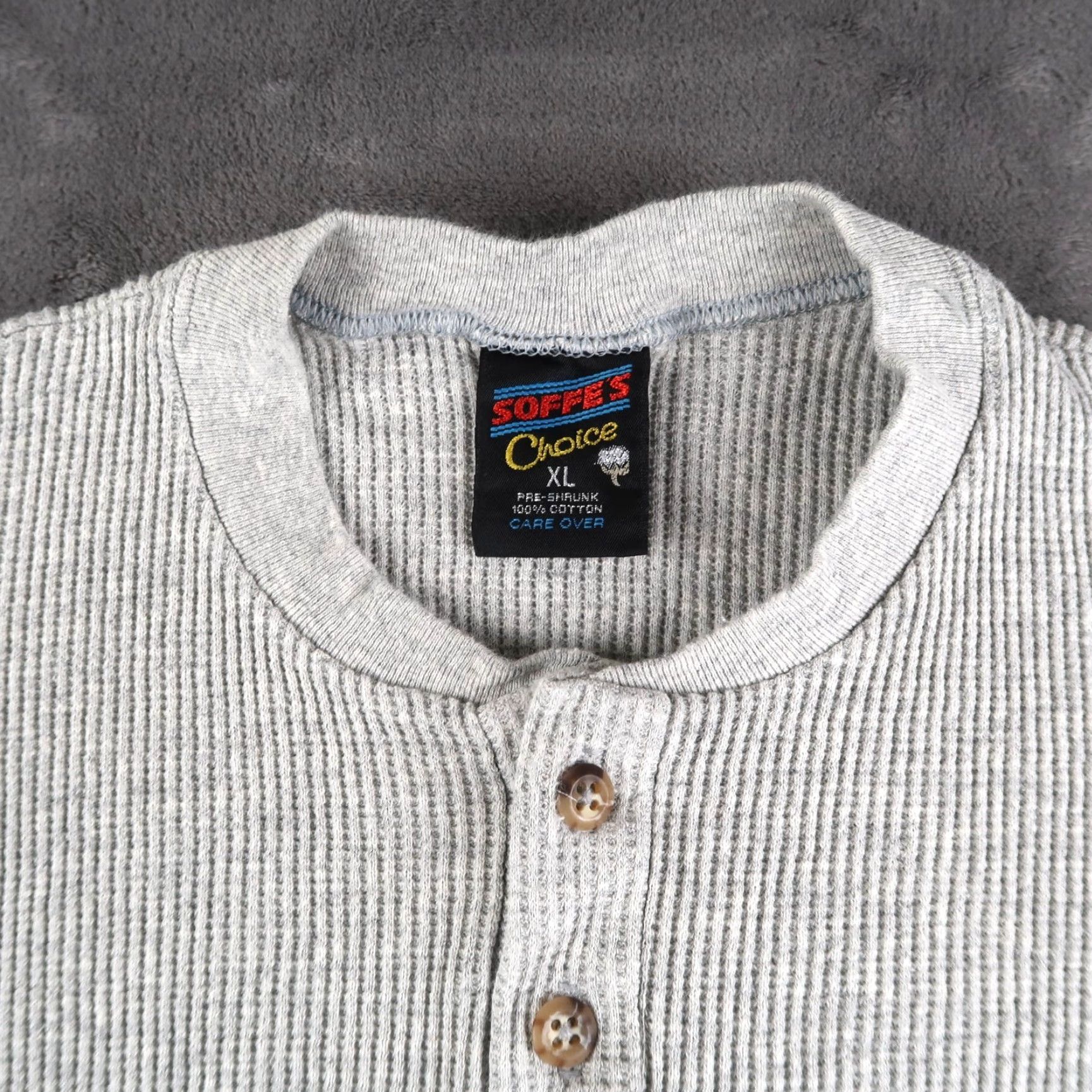 Vintage VINTAGE Microsoft Windows Victory Gray Thermal Shirt Mens XL Computer Size US XL / EU 56 / 4 - 4 Thumbnail