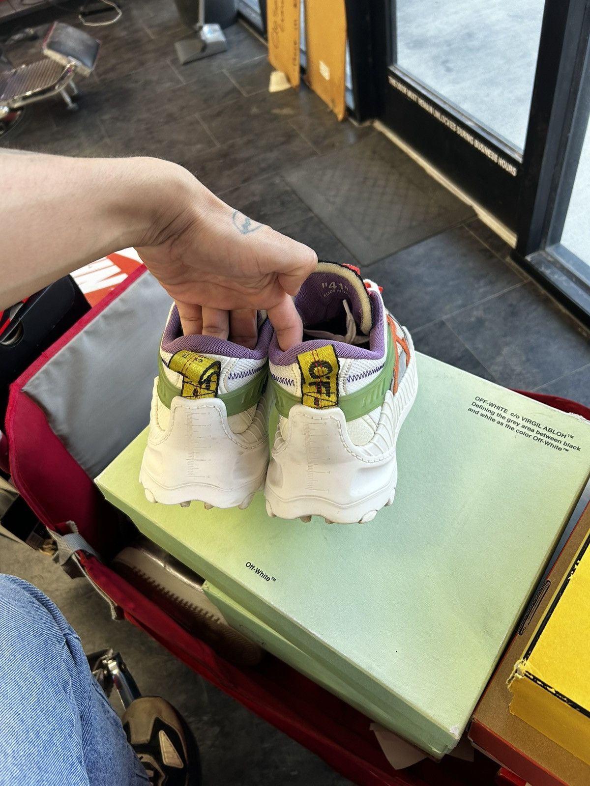 Off-White Off white ODSY-1000 Size US 8 / EU 41 - 4 Thumbnail