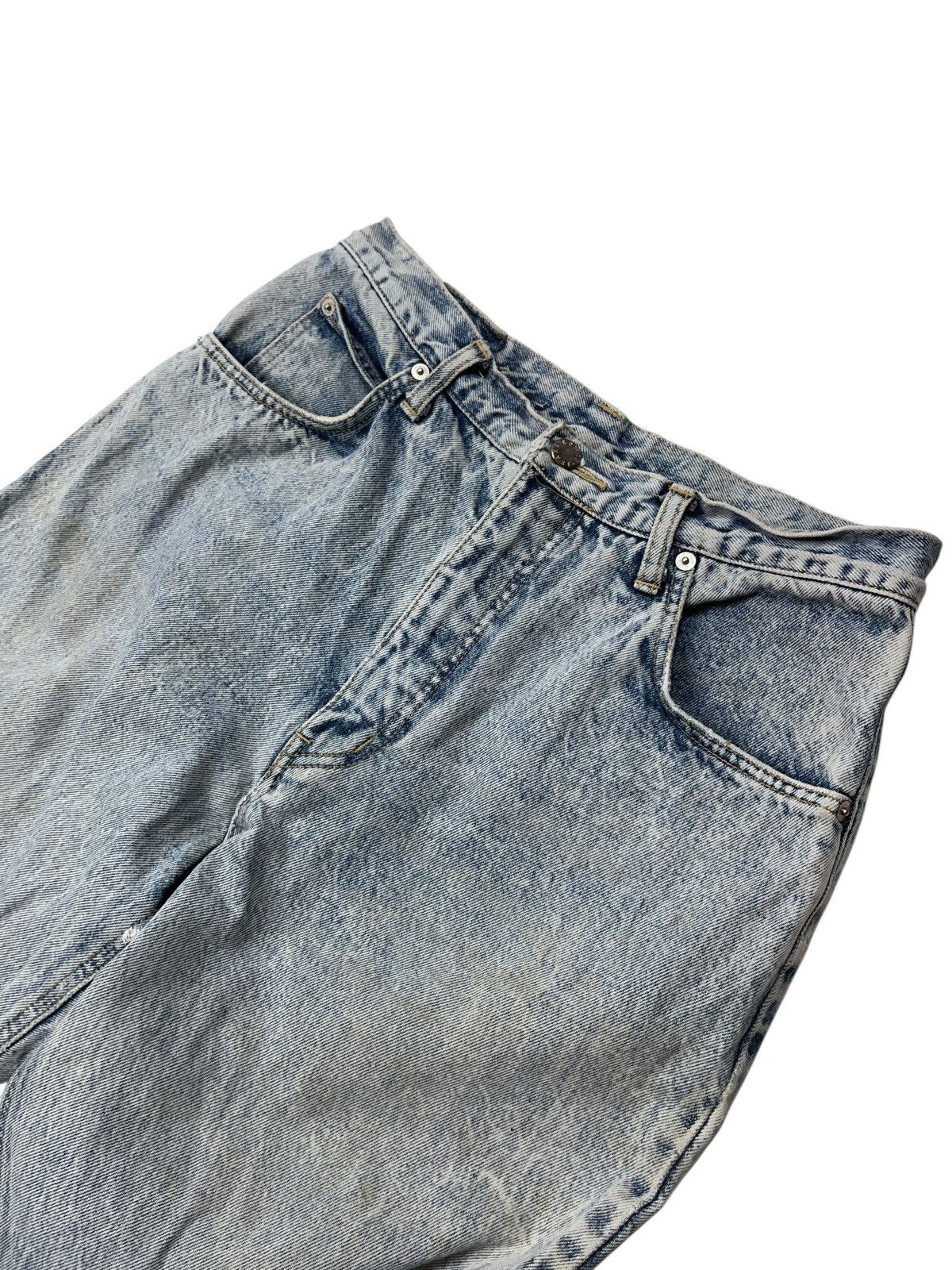 Edwin Vintage 80s Edwin Washed Denim Jeans Distressed Scovill Size US 32 / EU 48 - 8 Thumbnail
