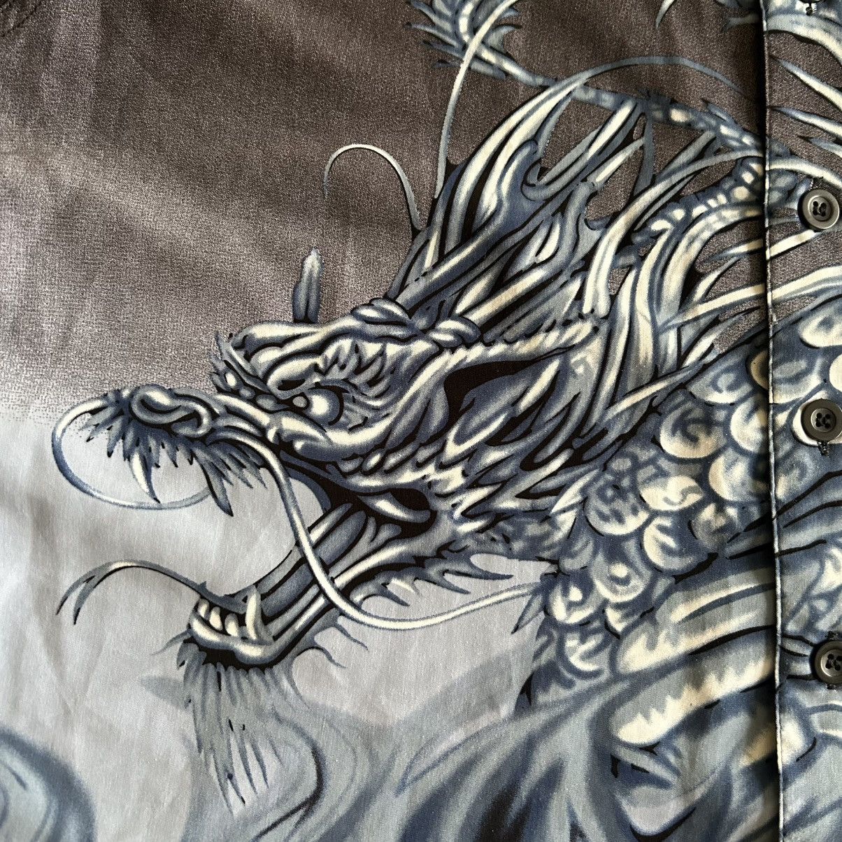 Other Japan Style Garment Shirt Button Down Japanese Dragon Size US XL / EU 56 / 4 - 11 Thumbnail