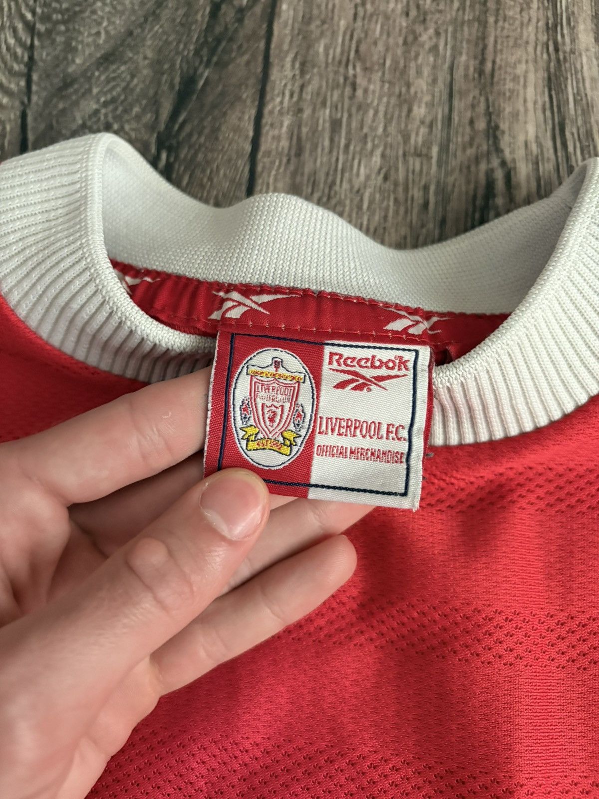 Reebok Vintage Liverpool FC Home 1998/2000 Football Jersey Soccer Size US XL / EU 56 / 4 - 6 Thumbnail