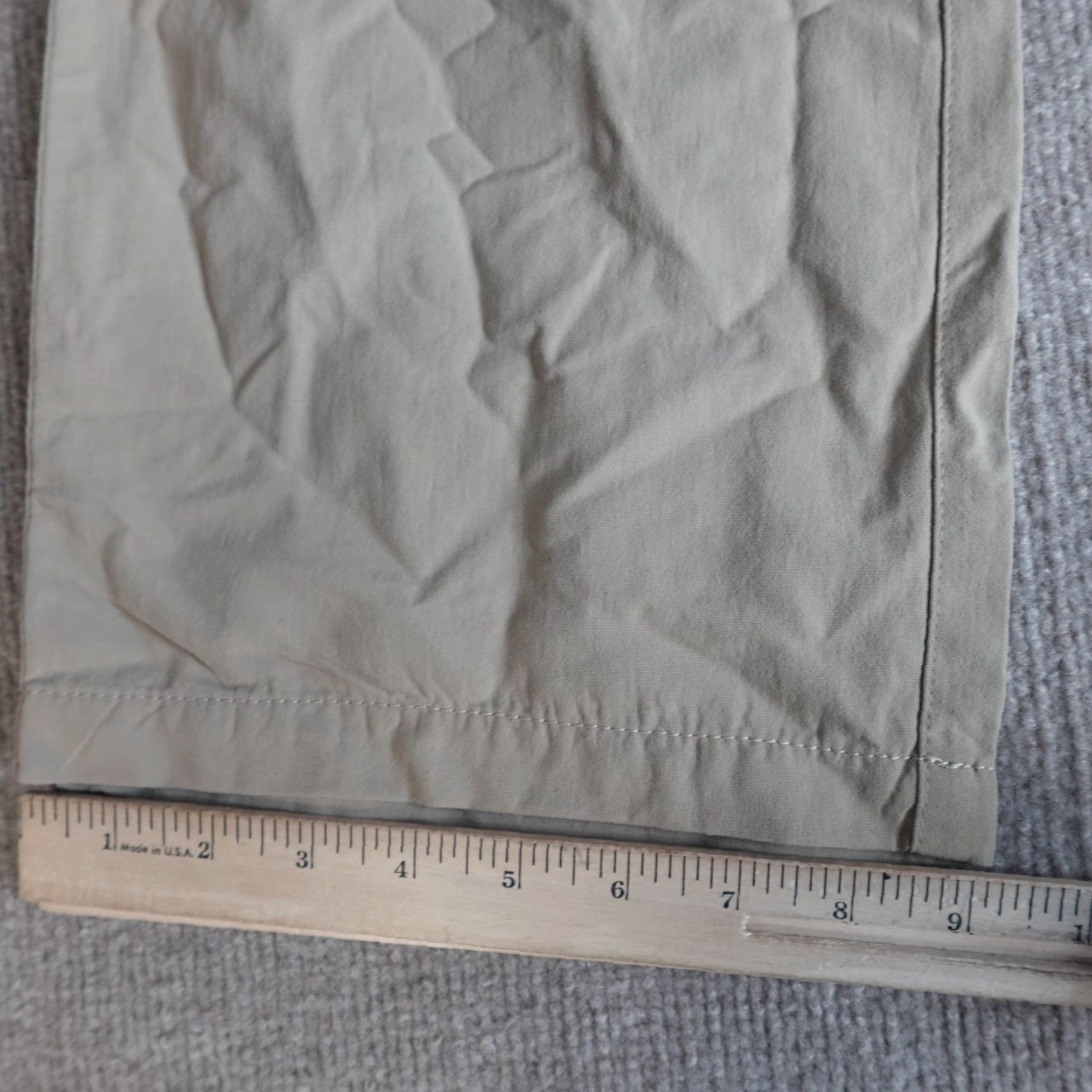 Vintage Clothing Arts Pants 38 x 30 Beige Nylon Cargo P^Cubed Pick Pocket Proof Cargo Pocket Regular Men Pants Butt Inseam 30 in Inseam 29–31 in Size US 38 / EU 54 - 6 Thumbnail