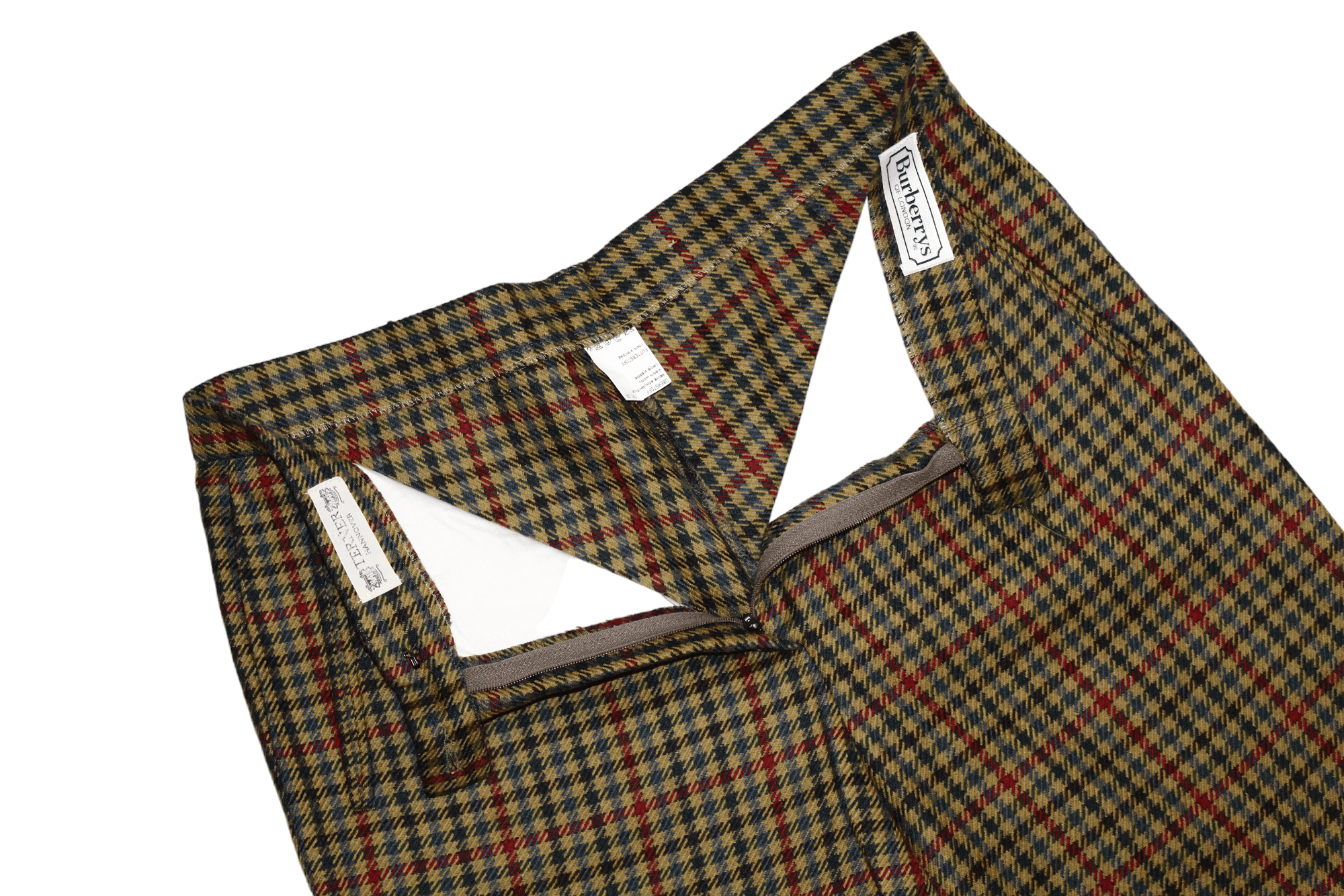 Burberry Burberrys For Terner Hanover Jetted Pockets Houndstooth Pant Size US 31 - 5 Thumbnail