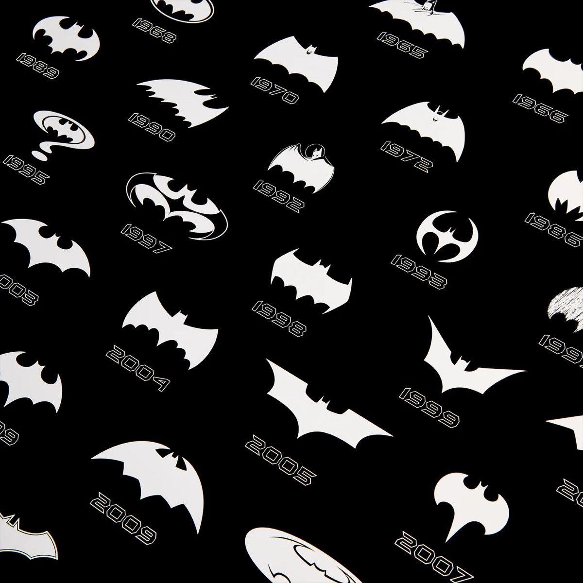 DC Comics × Kith × Ronnie Fieg Kith x Batman | Kith History of the Bat Symbol Poster Size ONE SIZE - 3 Thumbnail