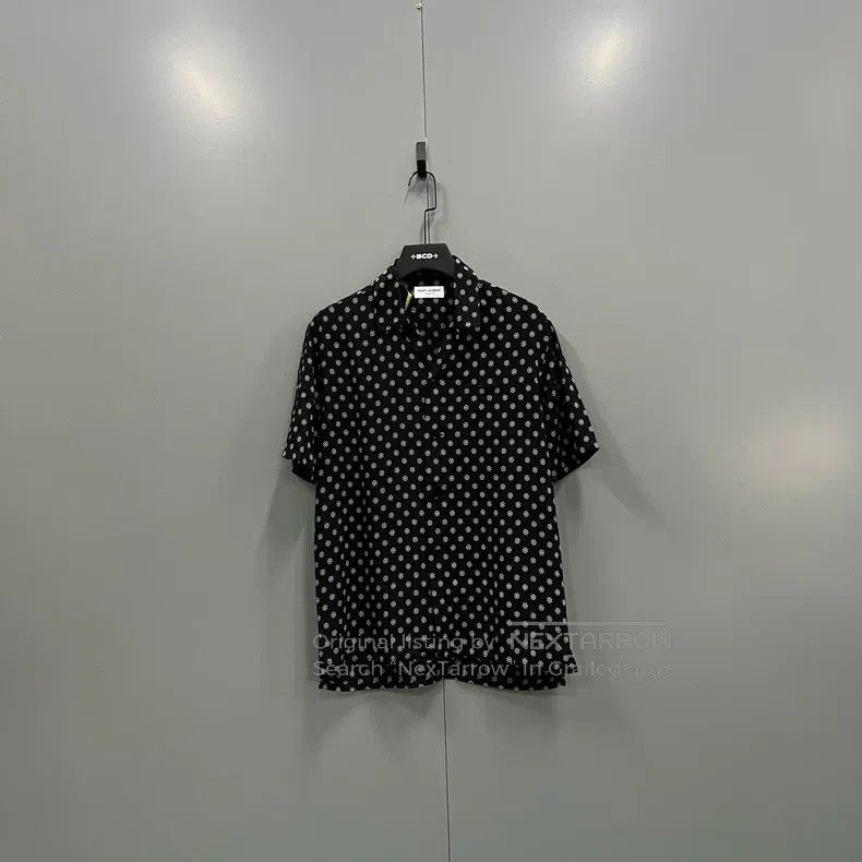 Saint Laurent Paris Saint Laurent Paris Fully Printed Floral Polka Dot Short S Size XS / US 0-2 / IT 36-38 - 1 Thumbnail