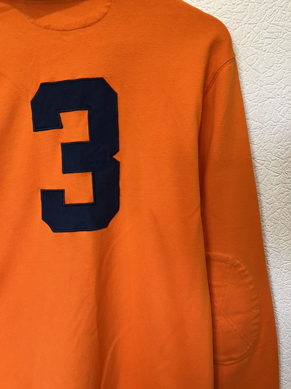 Polo Ralph Lauren Polo Ralph Lauren Orange Rugby Shirt Polo Sweatshirt Vintage Size US M / EU 48-50 / 2 - 9 Thumbnail