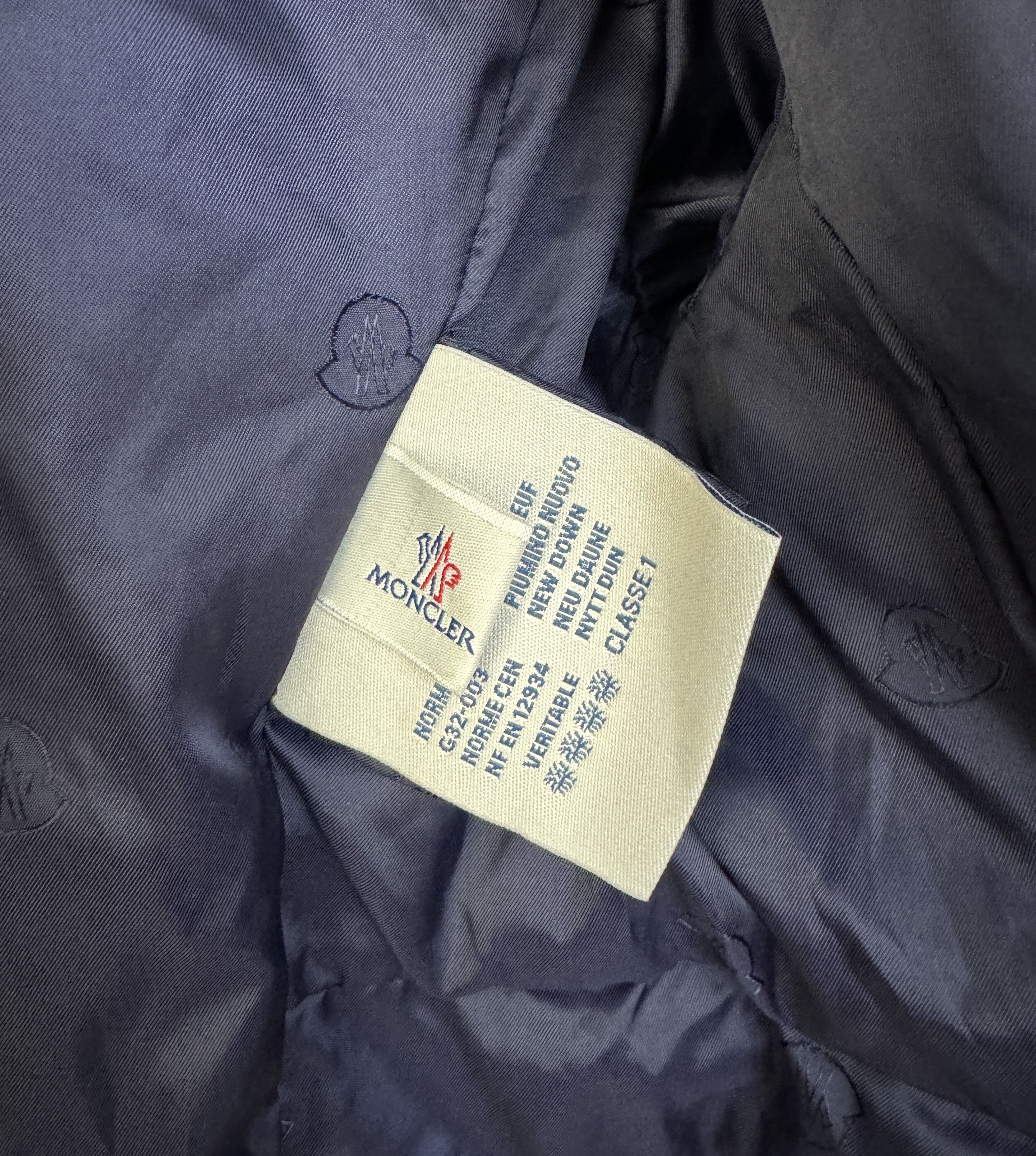 Moncler Authentic Moncler Kelly Jacket Puffer Navy Blue Logo Size 0 Size XS / US 0-2 / IT 36-38 - 11 Thumbnail