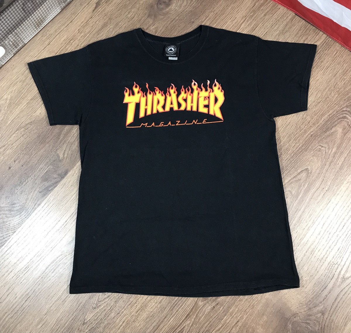 Thrasher × Vintage Vintage Thrasher Magazine T Shirt Size US L / EU 52-54 / 3 - 1 Thumbnail