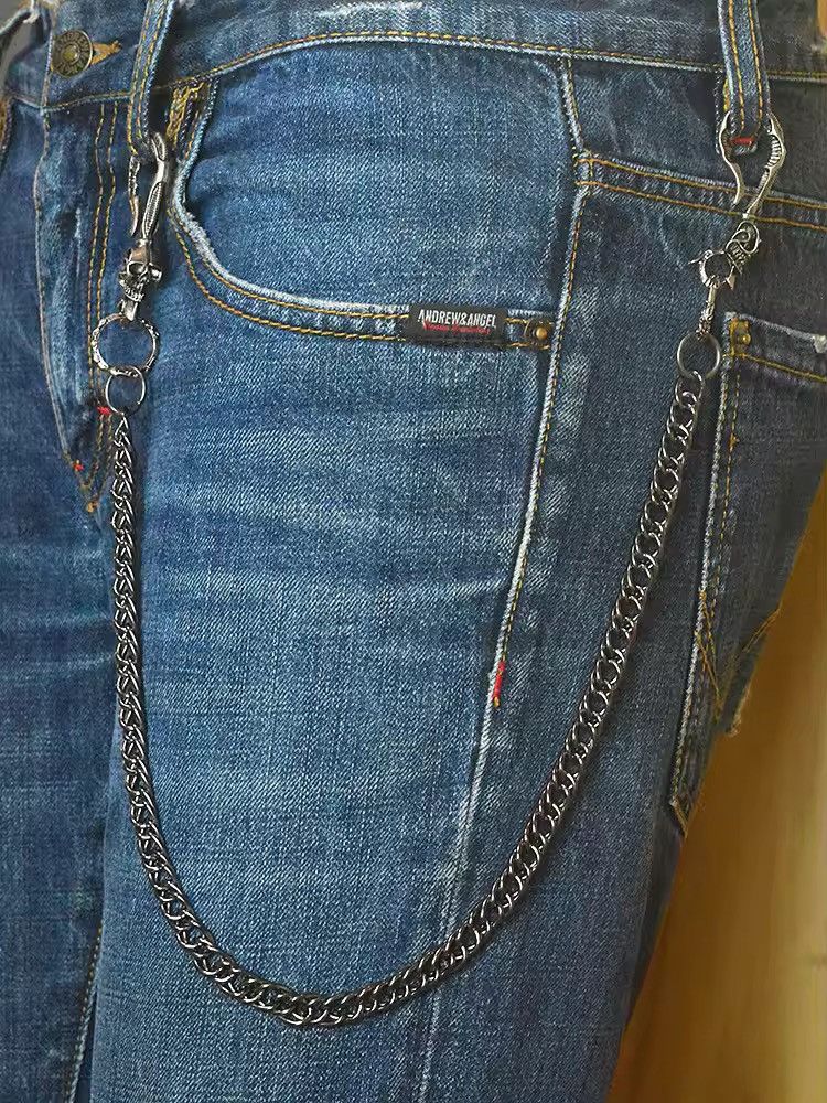 Vintage 24 inch length wallet jeans chain accessories Size ONE SIZE - 1 Thumbnail