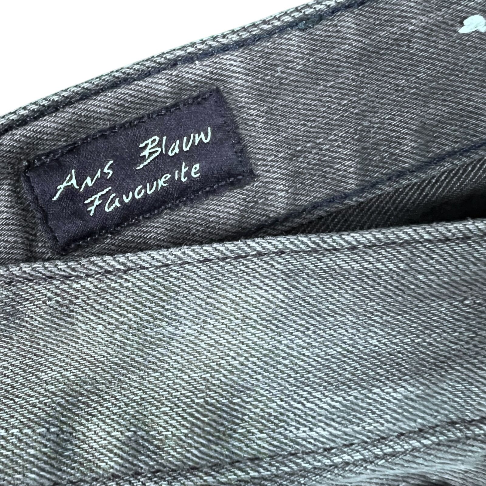 Scotch & Soda Scotch & Soda Men 31x32 Ralston Gray Slim Straight Jeans Size US 31 - 5 Thumbnail