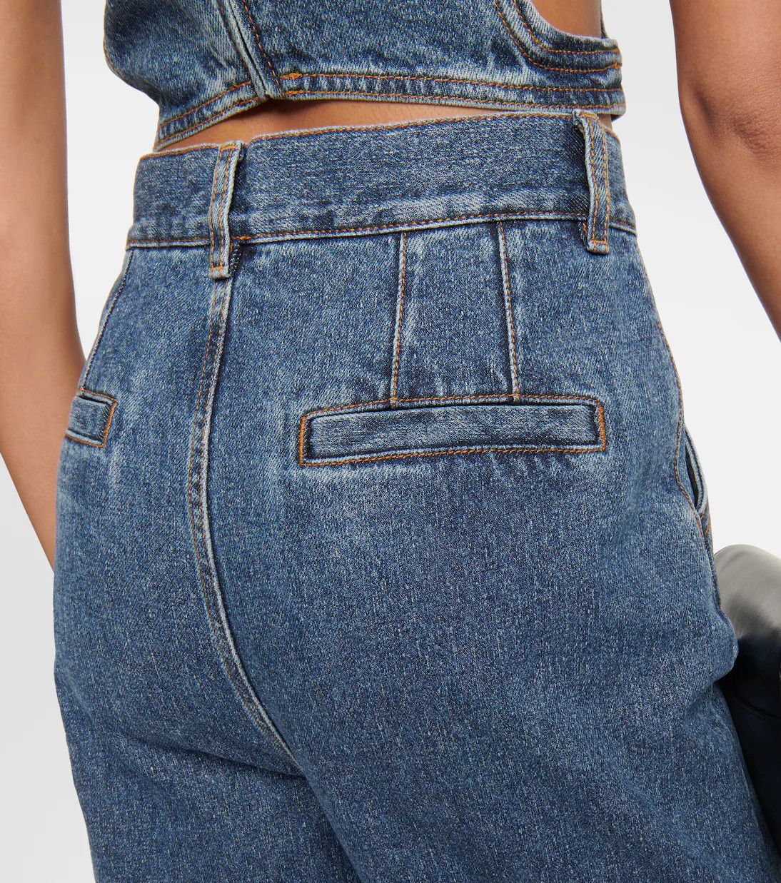 Chloe o1y0825 Denim Pant in Blue Size 32" / US 10 / IT 46 - 3 Thumbnail