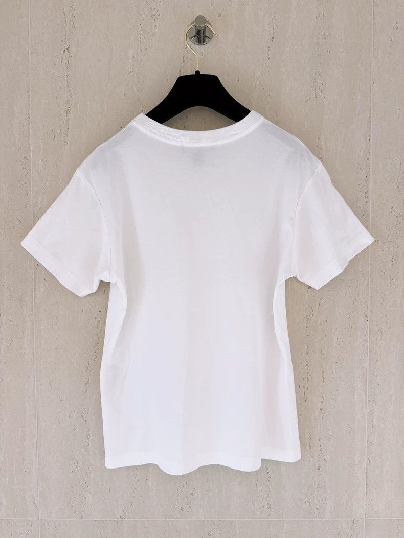 Louis Vuitton Louis Vuitton Logo logo white short sleeve 2503-Nextarrow Size US XS / EU 42 / 0 - 2 Thumbnail