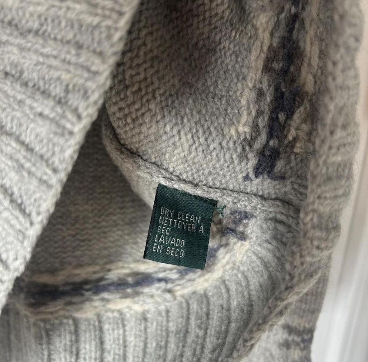 Ralph Lauren Vintage Lauren Ralph Lauren Hand Knit Sweater Polar Bear Size XL / US 12-14 / IT 48-50 - 4 Thumbnail