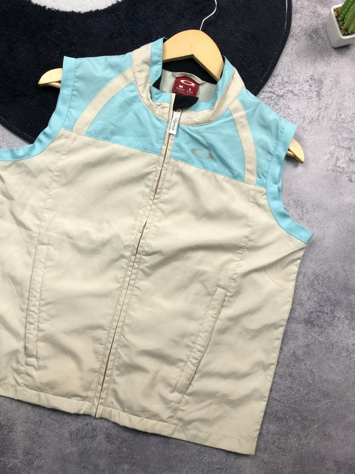 Oakley OAKLEY Vintage 1990s Gorpcore Polyester Hype Vest Mini Logo Size US M / EU 48-50 / 2 - 2 Thumbnail