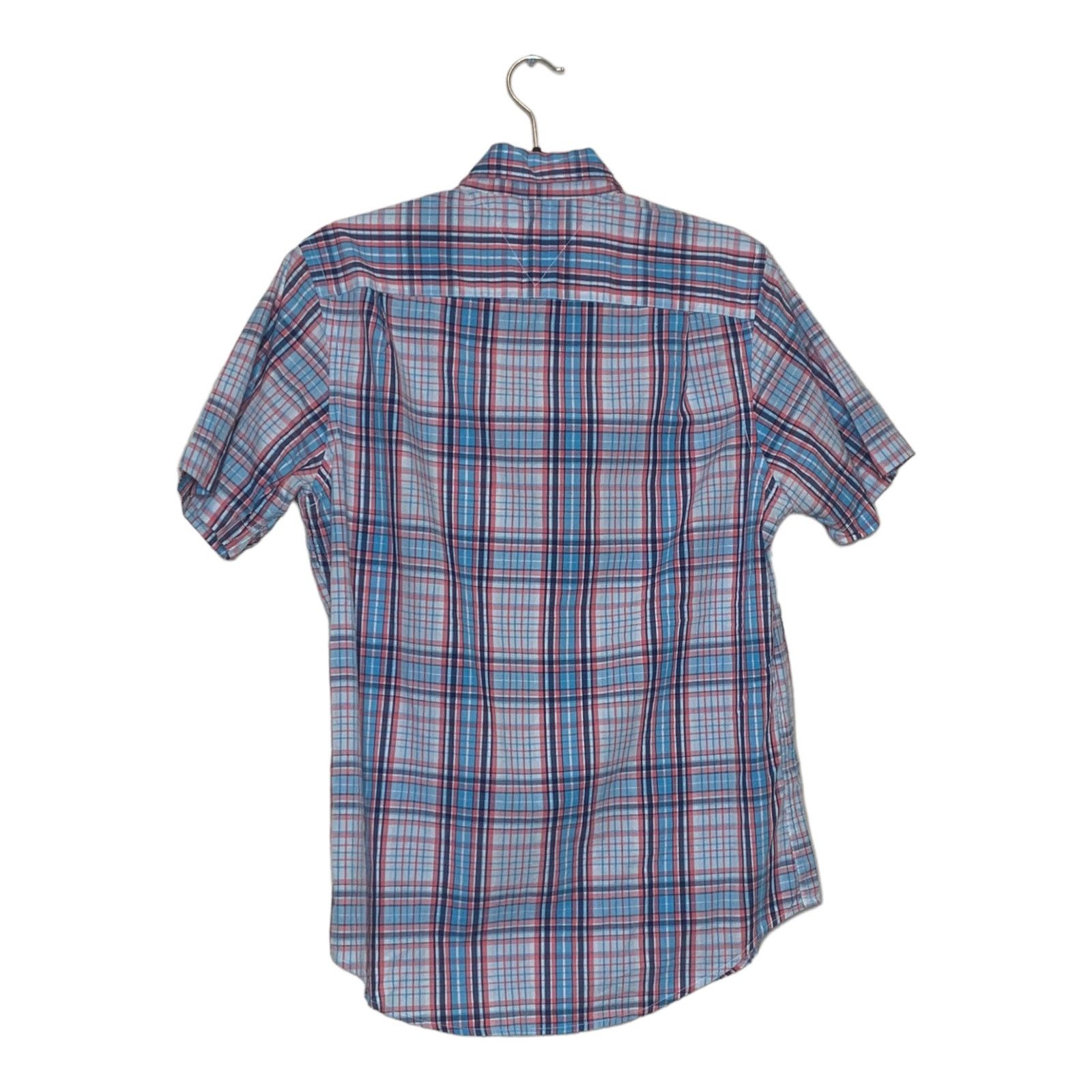 Tommy Hilfiger Tommy Hilfiger men plaid short sleeves button shirt size XS Size US XS / EU 42 / 0 - 2 Thumbnail