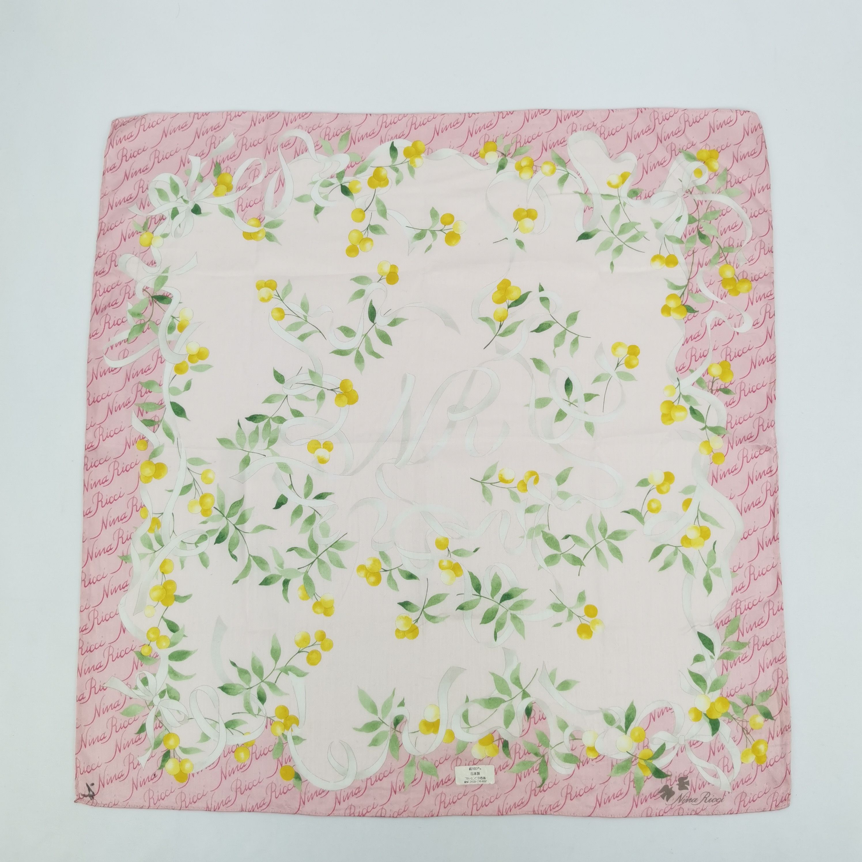 Vintage Vintage Nina Ricci Handkerchief Bandana Pocket Square Size ONE SIZE - 2 Thumbnail