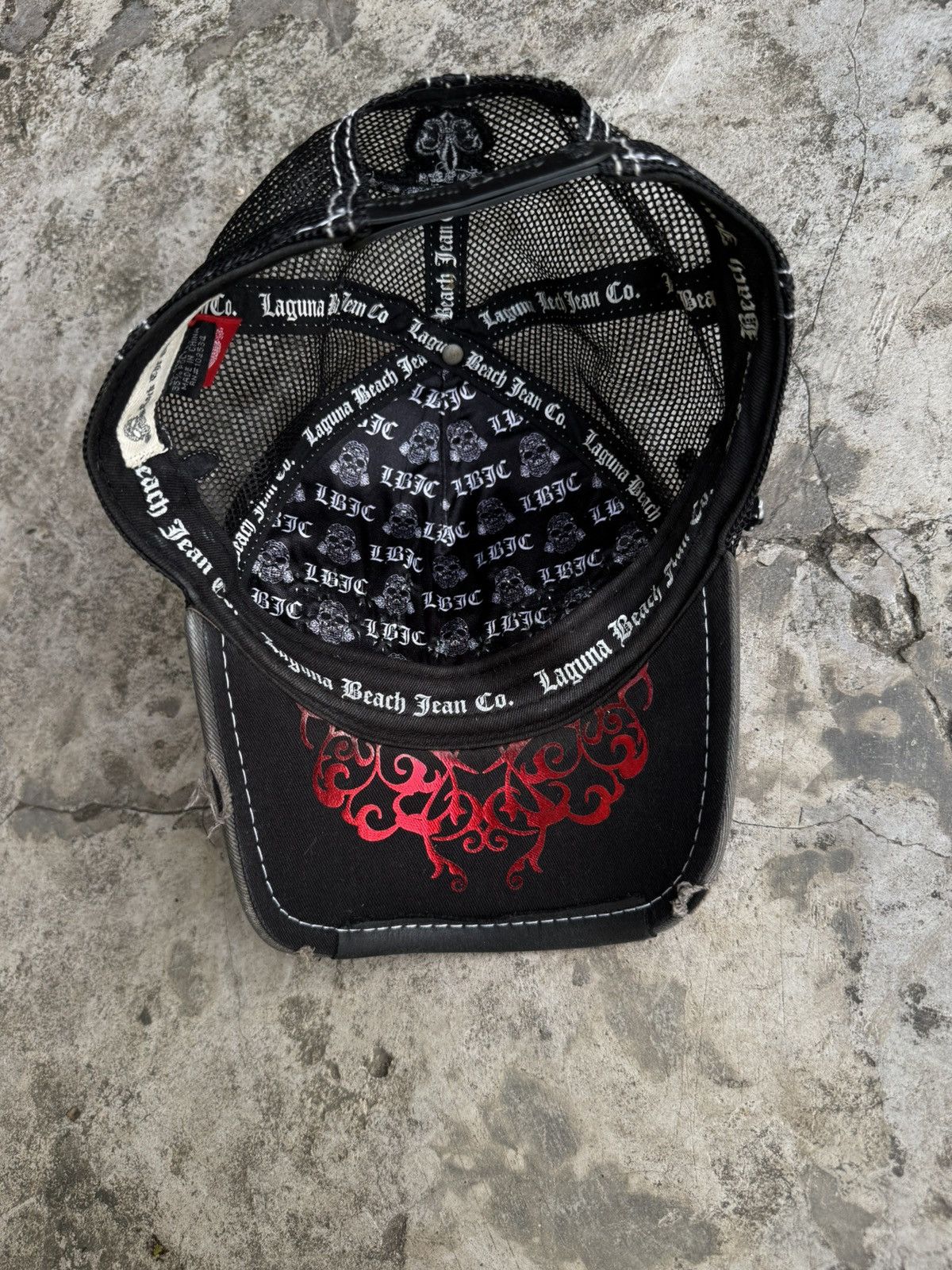 If Six Was Nine × Japanese Brand × Le Grande Bleu (L.G.B.) Y2k Studded Skull Laguna Beach Ifsixwasnine Lgb Style Size ONE SIZE - 9 Thumbnail