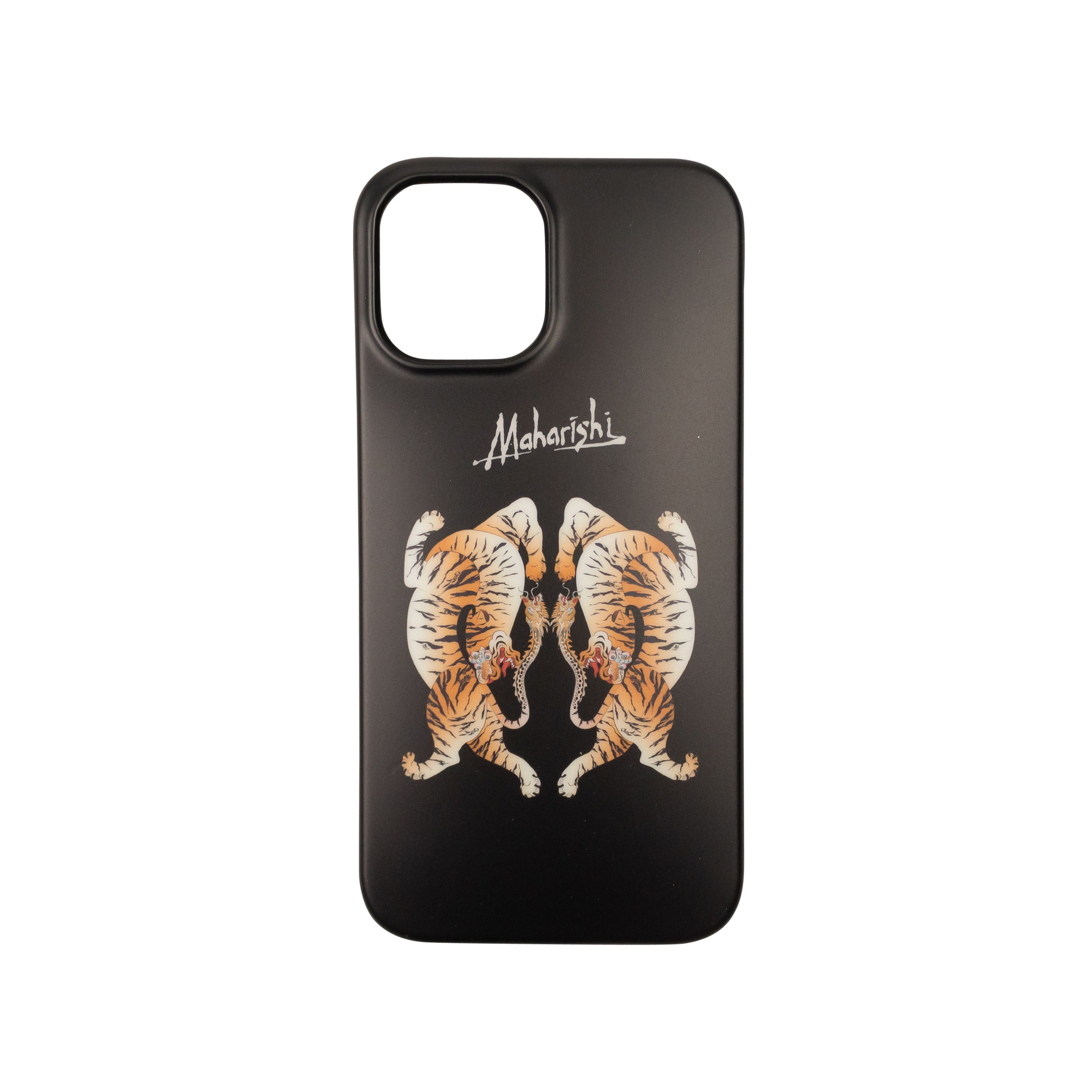 Maharishi Black iPhone 12 Pro Max Tigers Case Size OS Size ONE SIZE - 1 Thumbnail