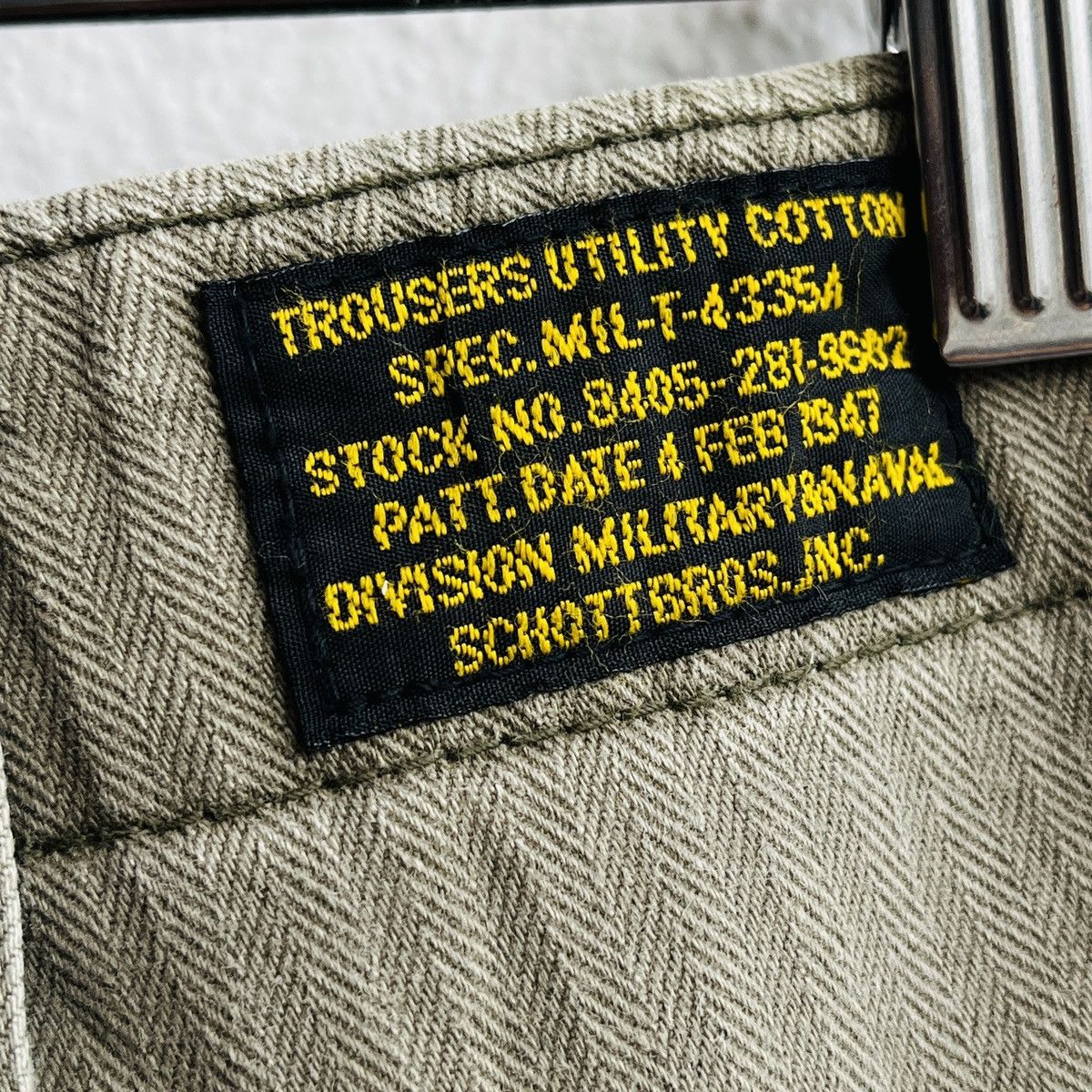 Schott × Travis Scott Faded Olive Green Schott Utilitu Military Pants Size US 30 / EU 46 - 18 Thumbnail