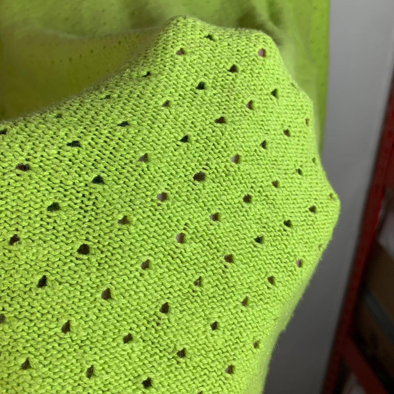 American Eagle Outfitters American Eagle Outfitters Women's Green Sweater Size L Size L / US 10 / IT 46 - 5 Thumbnail