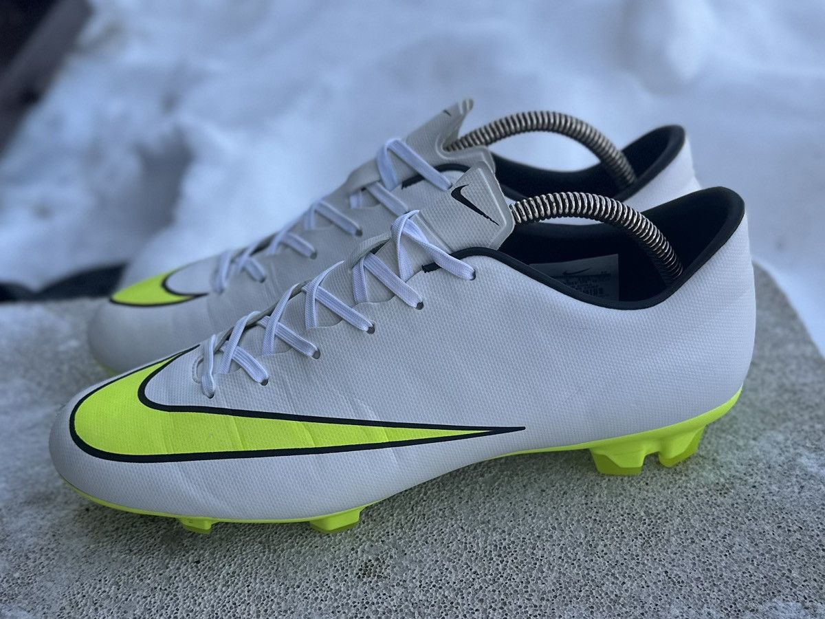 Nike NIKE MERCURIAL VICTORY V FG SOCCER BOOTS CLEATS US 9 CUSTOM Size US 9 / EU 42 - 2 Thumbnail