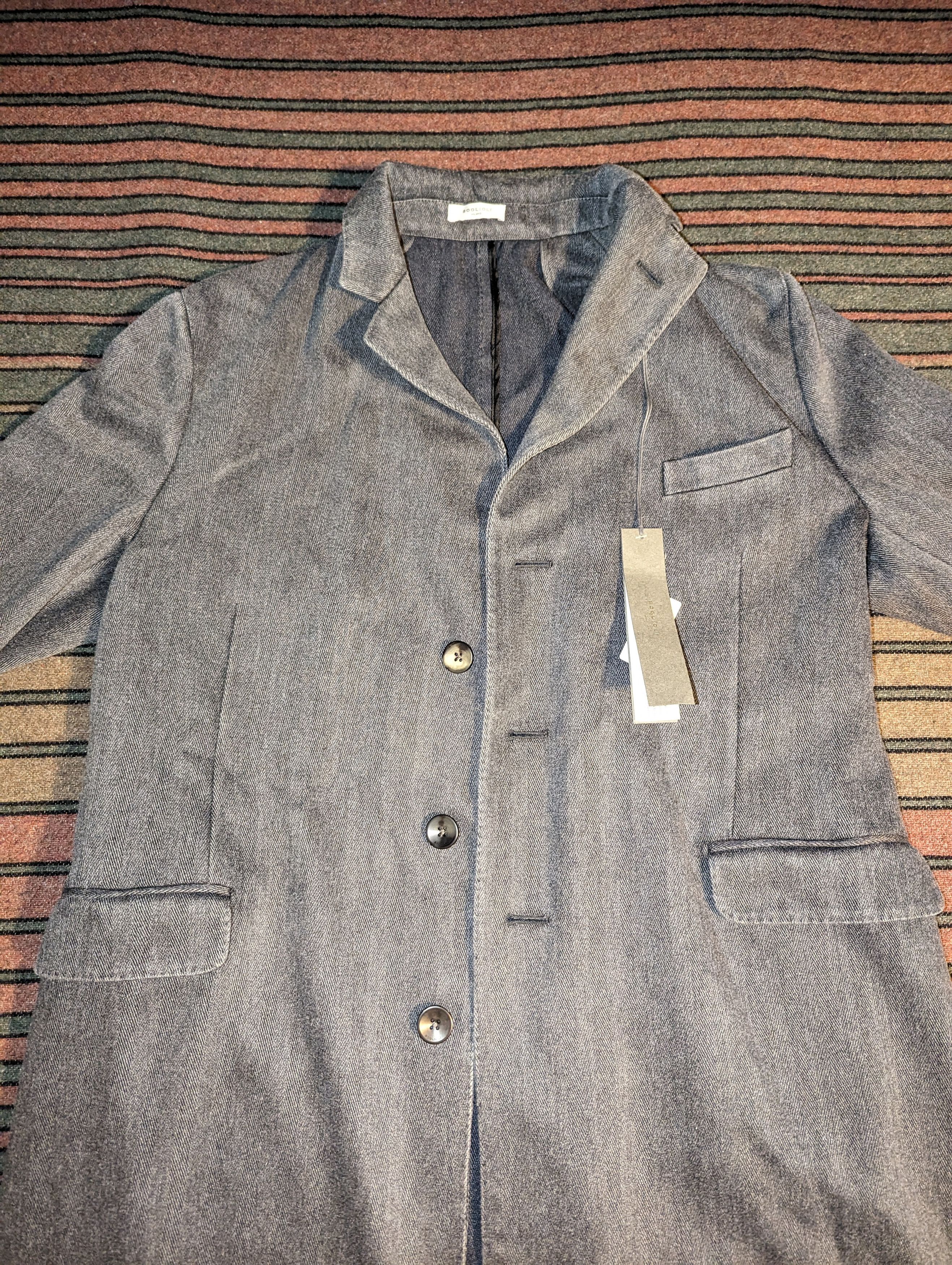 Boglioli Boglioli Virgin Wool Cashmere Coat Size US L / EU 52-54 / 3 - 2 Thumbnail