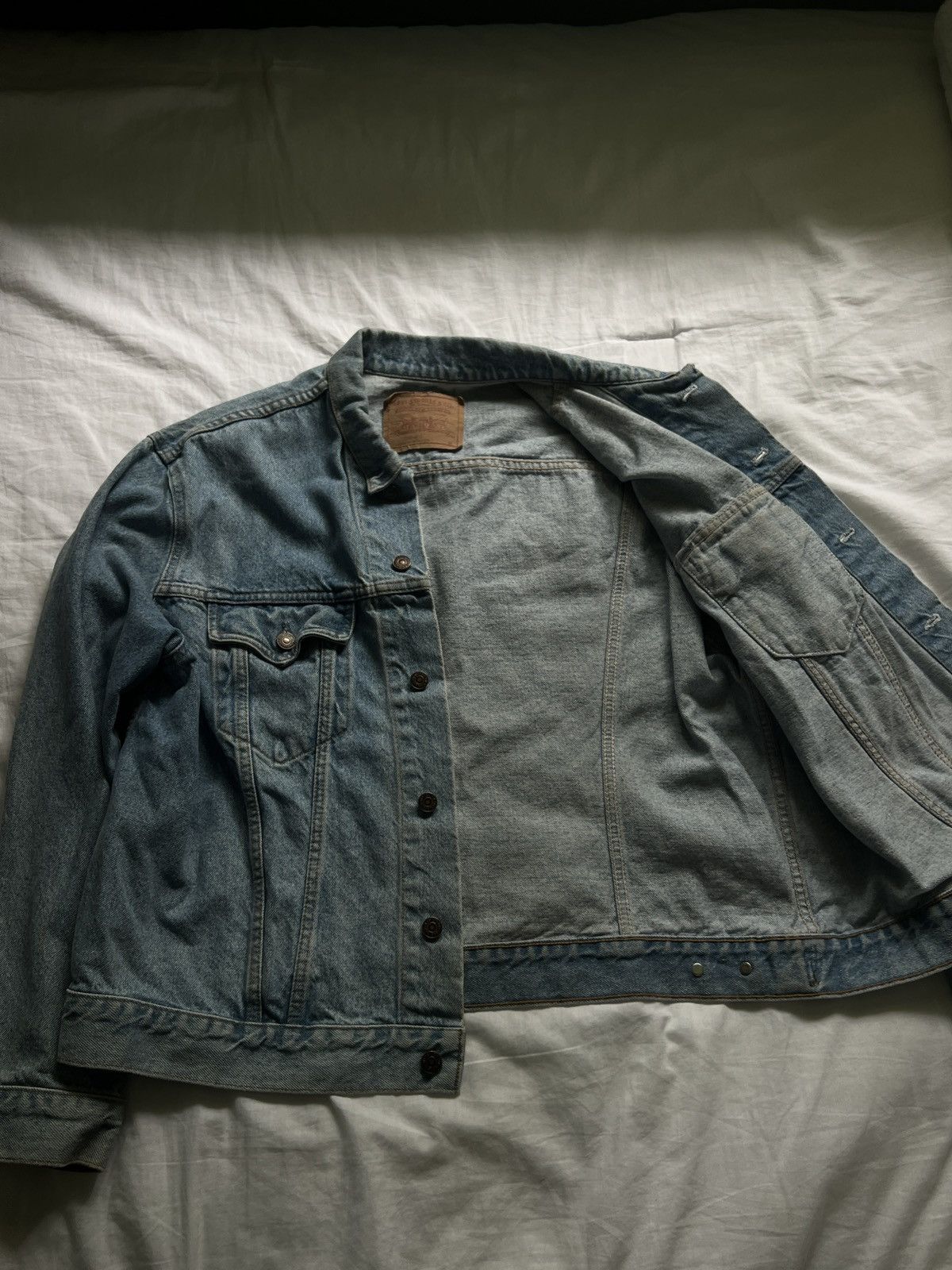 Levi's Vintage Levis Denim Jacket Size XL / US 12-14 / IT 48-50 - 5 Thumbnail