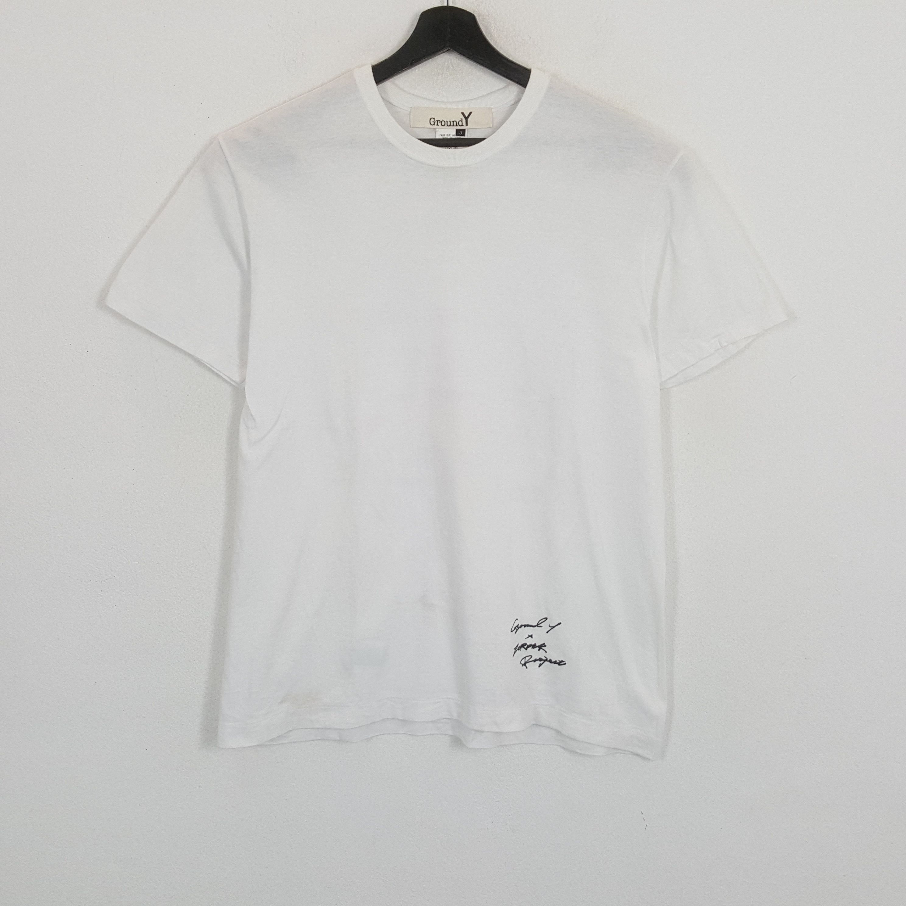 Ground Y × Vintage × Yohji Yamamoto GROUND Y x TORDER Japanese Designer Brand Tshirt Size US L / EU 52-54 / 3 - 3 Thumbnail