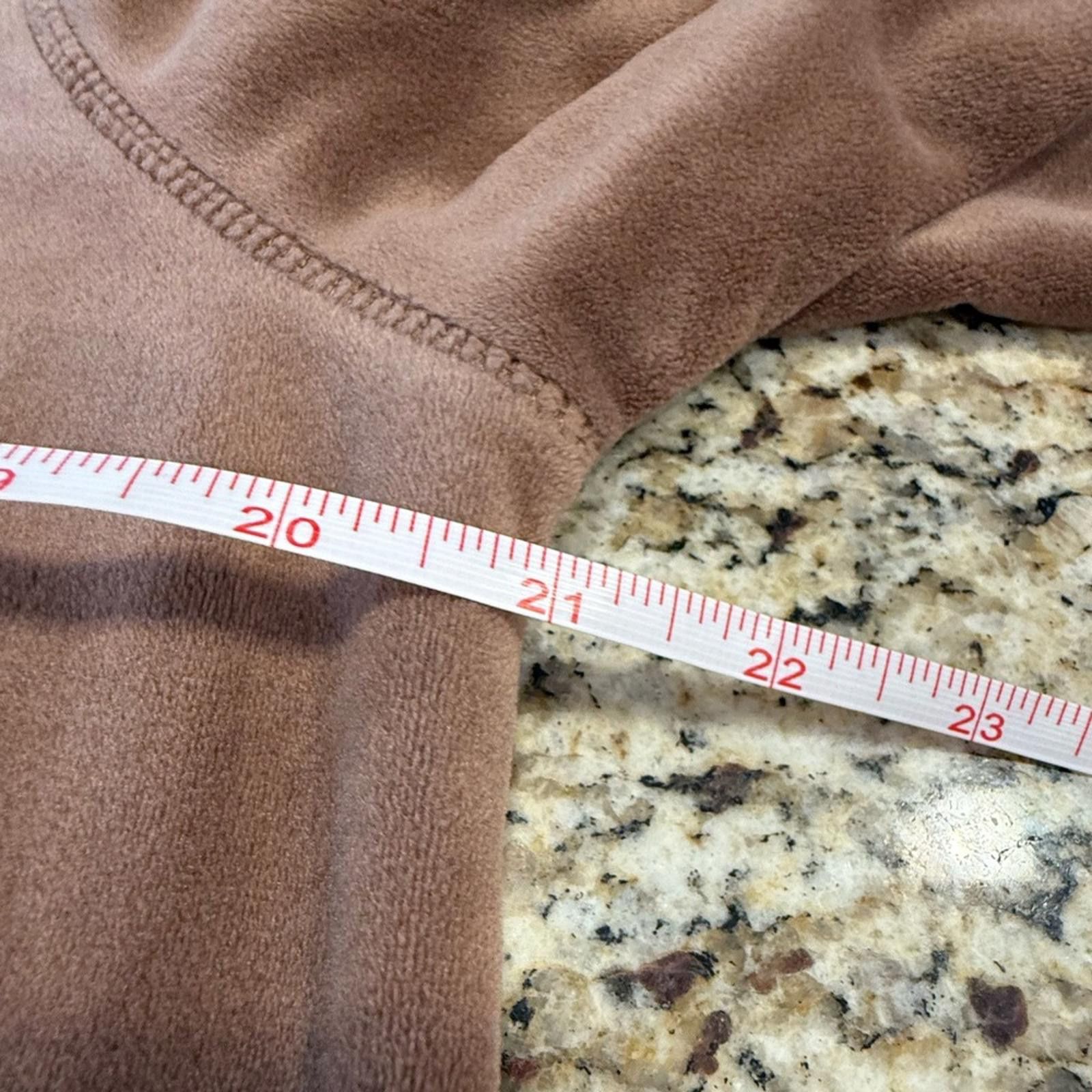 Other Brown velour sweatshirt kangaroo pocket SZ L/XL Size M / US 6-8 / IT 42-44 - 10 Thumbnail