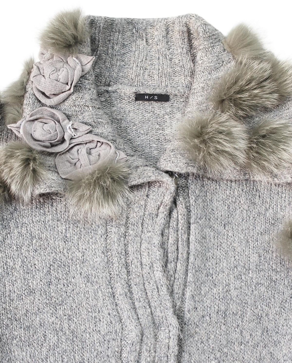 Vintage 2000S H/S FUR KNITWEAR Size M / US 6-8 / IT 42-44 - 2 Thumbnail