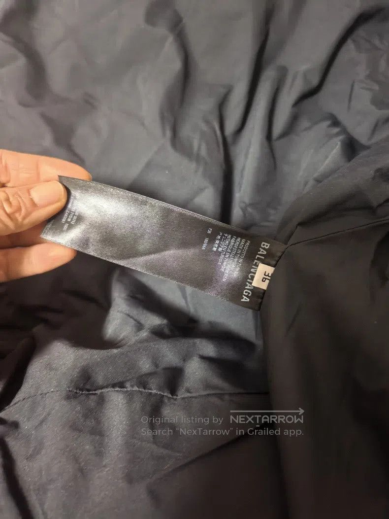 Balenciaga Balenciaga Black Fleece Jacket Size XS / US 0-2 / IT 36-38 - 2 Thumbnail