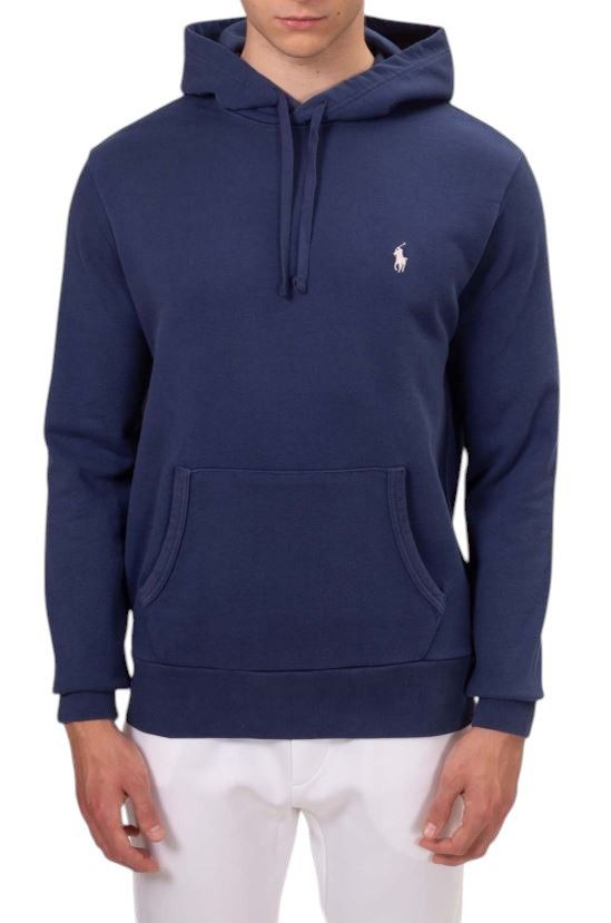 Ralph Lauren NAVY XL Kangaroo Pocket Logo Hoodie 86957 Size US XL / EU 56 / 4 - 1 Thumbnail