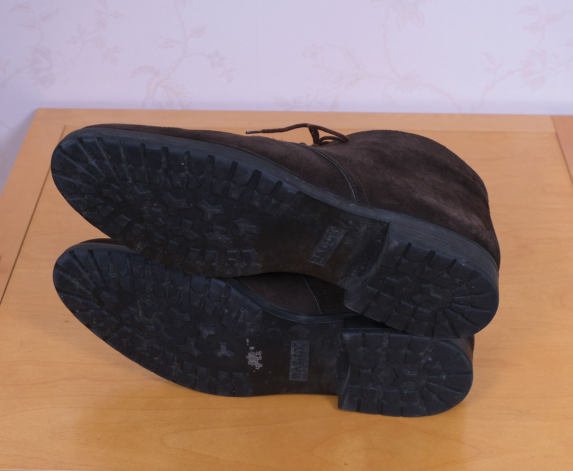 Bally Bally, Brown chukka Boots, Size 12, Fur Lining, RRP €650 Size US 12 / EU 45 - 6 Thumbnail