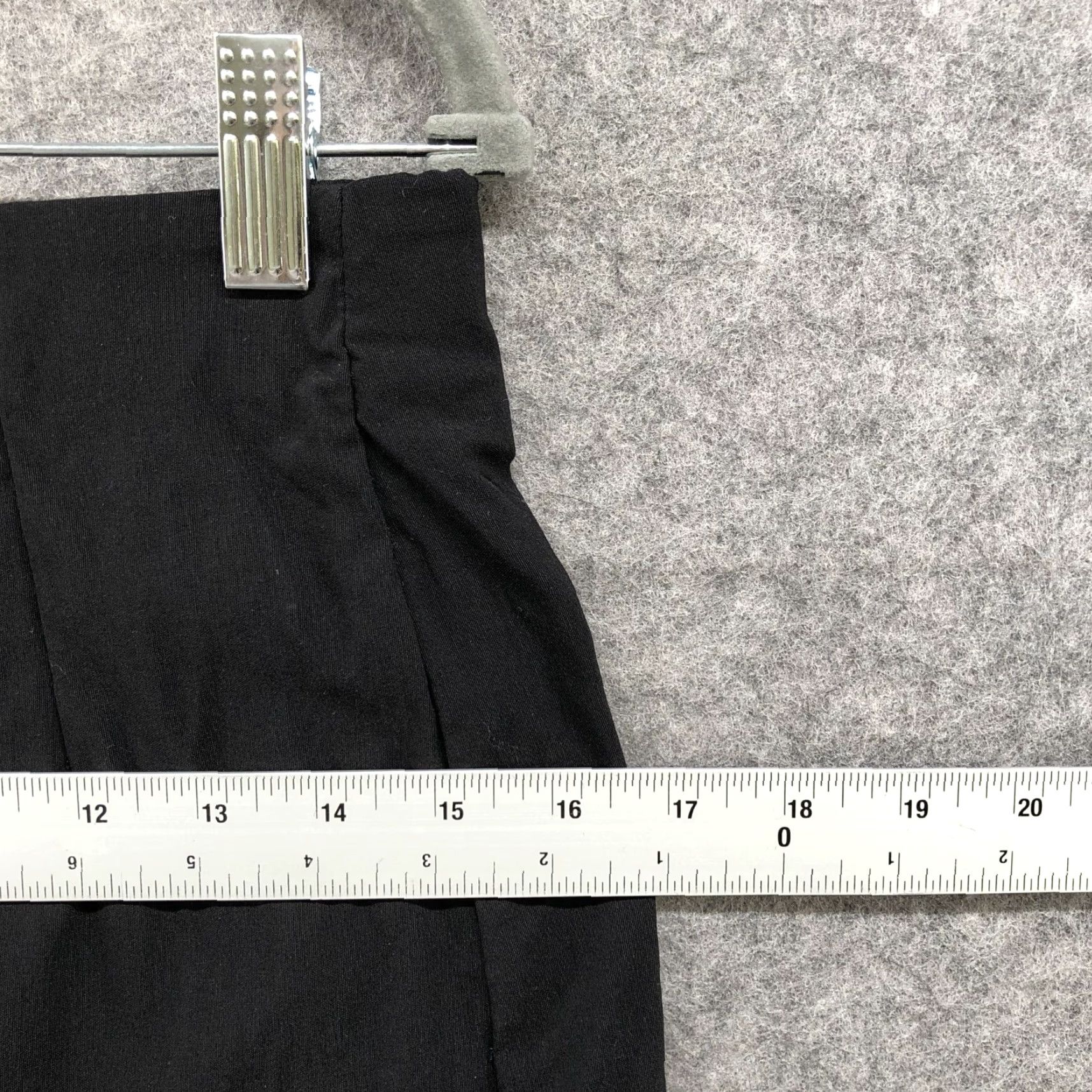 Topshop Topshop Skirt Womens Size 6 Black Wrap Mini Pull On Stretchy Side Tie Elastic Waist Casual Party/Cocktail Short 90s? Wait no - remove question mark. Size 28" / US 6 / IT 42 - 5 Thumbnail