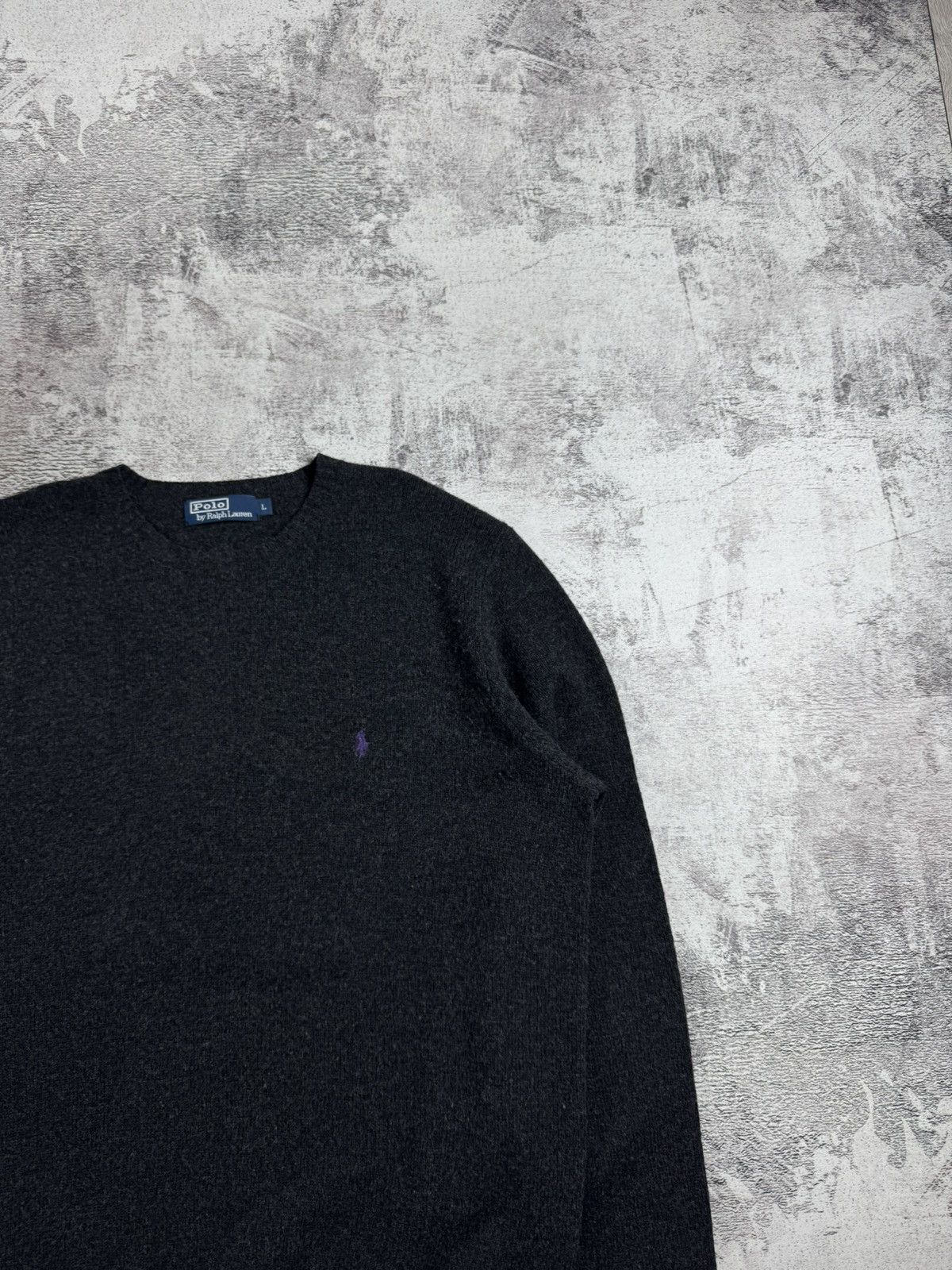 Polo Ralph Lauren Polo Ralph Lauren Wool Basic Blank Varsity Sweater Pullover Size US L / EU 52-54 / 3 - 5 Thumbnail