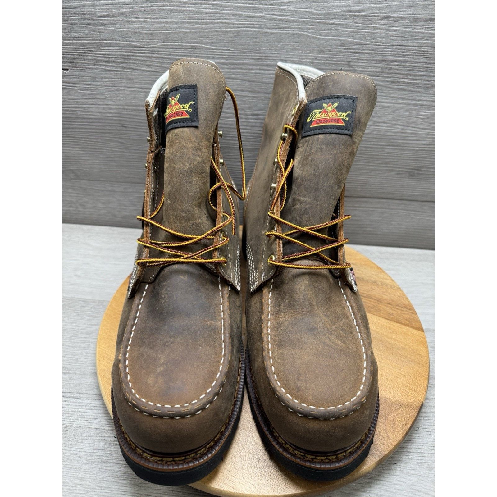Thorogood THOROGOOD 1957 SERIES WATERPROOF 8″ CRAZYHOR 814-3890 14 2E Size US 14 / EU 47 - 4 Thumbnail