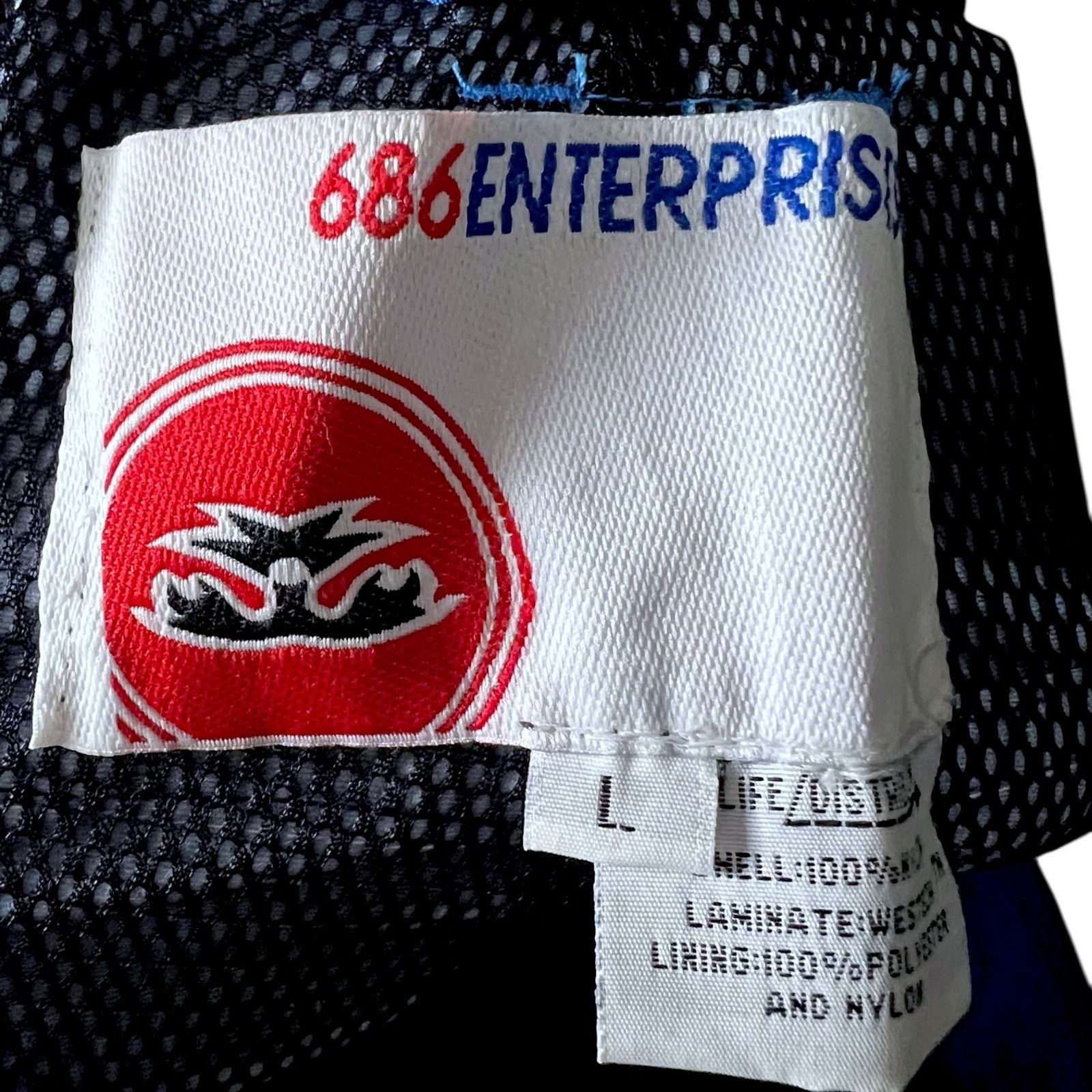 686 Vintage 686 Enterprises Men's Large Blue Snowboarding Pants Size US 34 / EU 50 - 6 Thumbnail