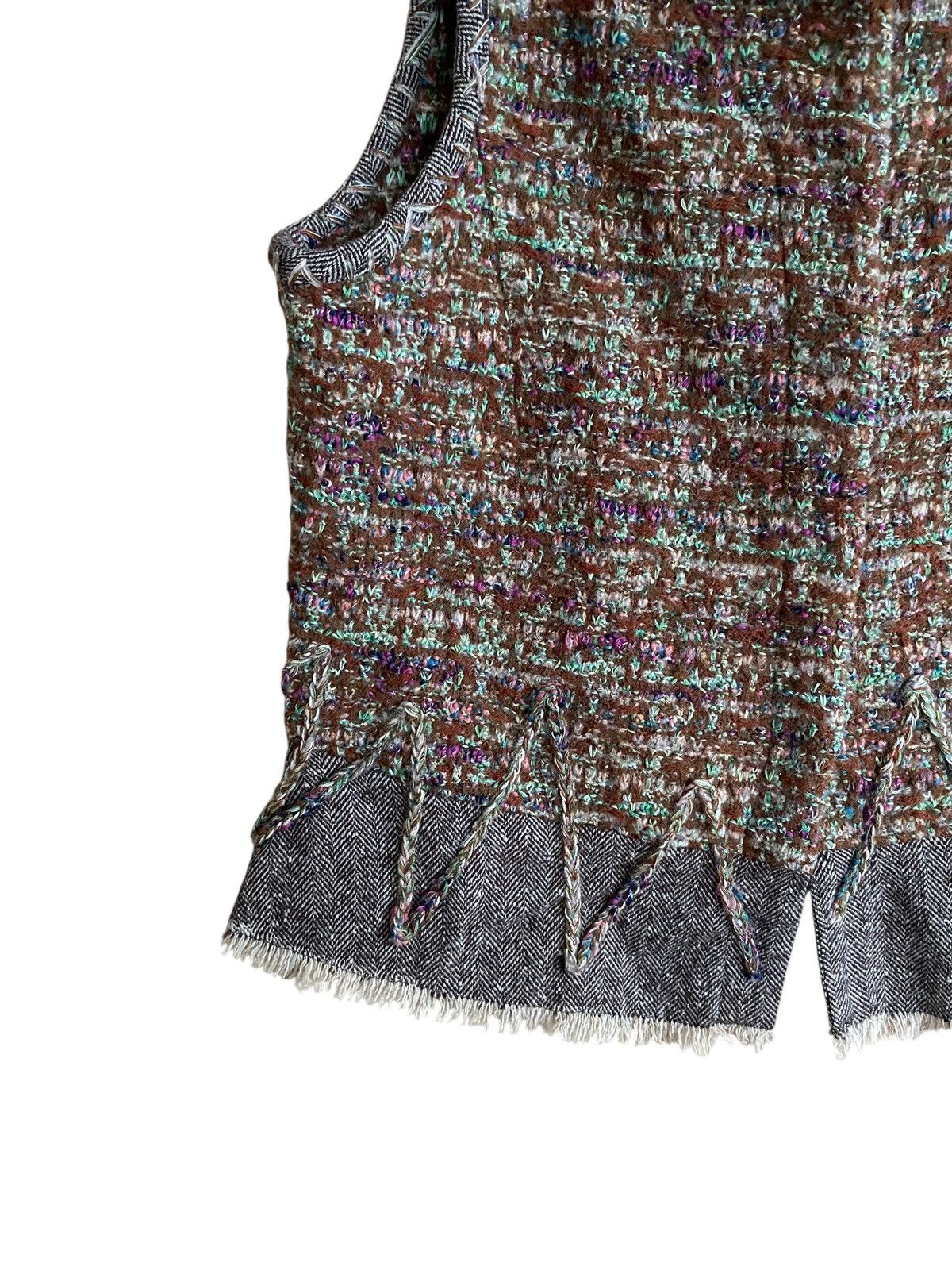 Japanese Brand Vintage Japanese Brand Noriko Araki Wool Vests 2000s Size US L / EU 52-54 / 3 - 4 Thumbnail
