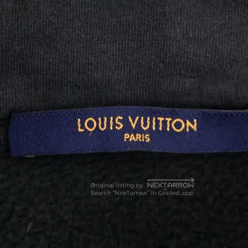 Louis Vuitton Louis Vuitton Black Cotton Women's Hoodie . Size M / US 6-8 / IT 42-44 - 5 Thumbnail