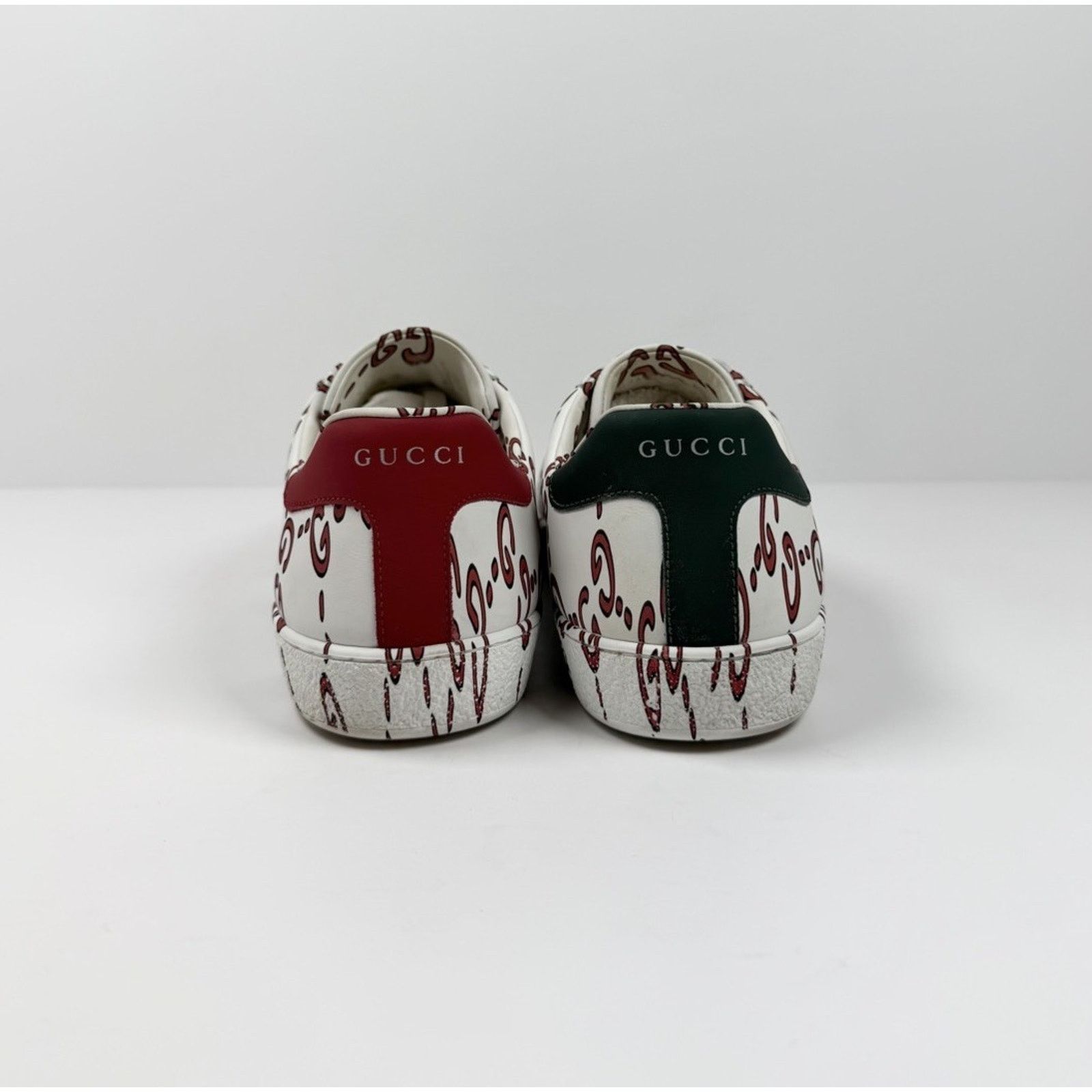 Gucci Size 10.5US - Gucci Ace GG Ghost Monogram Leather Size US 10.5 / EU 43-44 - 4 Thumbnail