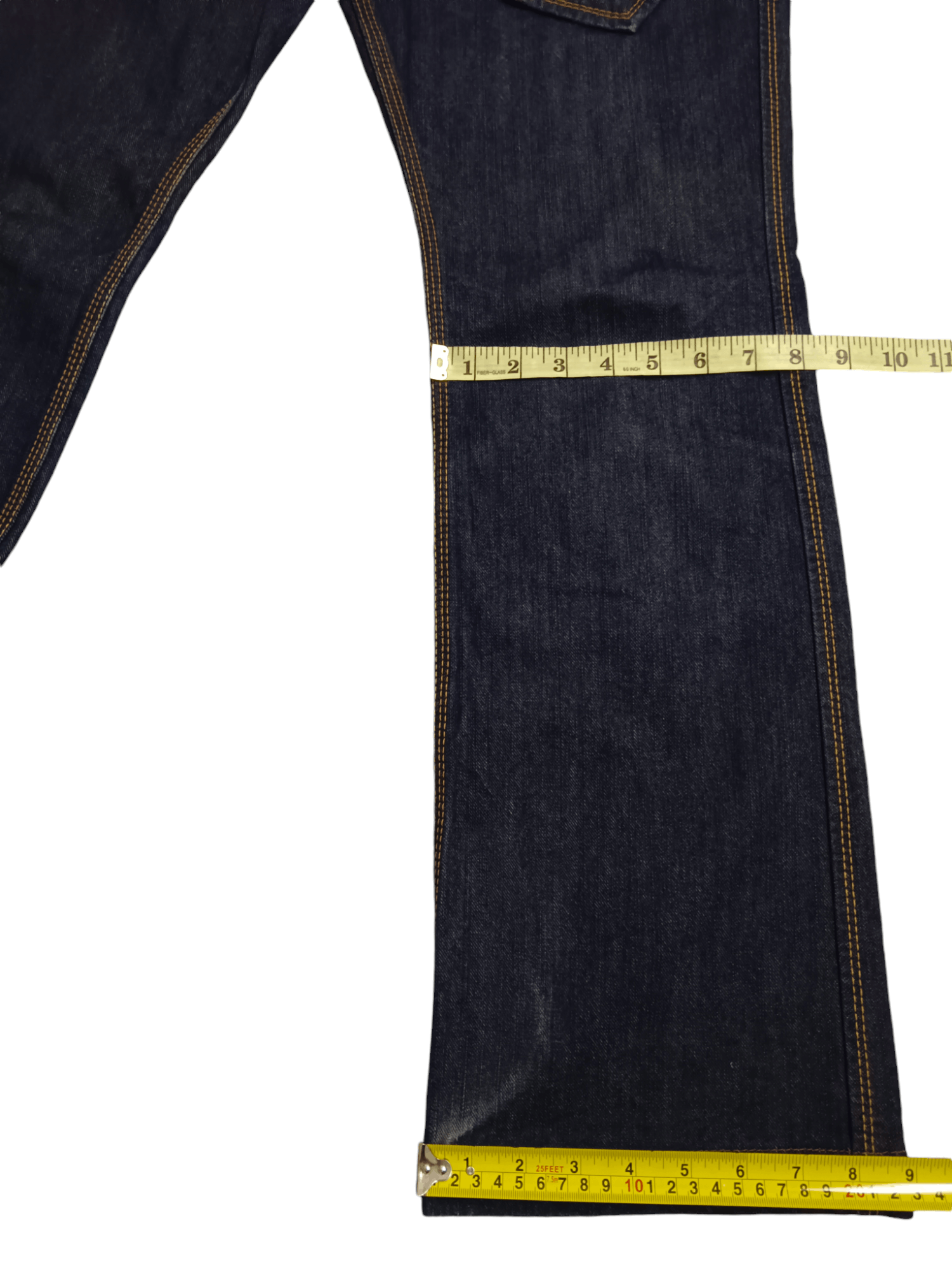 If Six Was Nine Liberto XXX Triple Resistance Flare Bush Denim Size US 29 - 10 Thumbnail